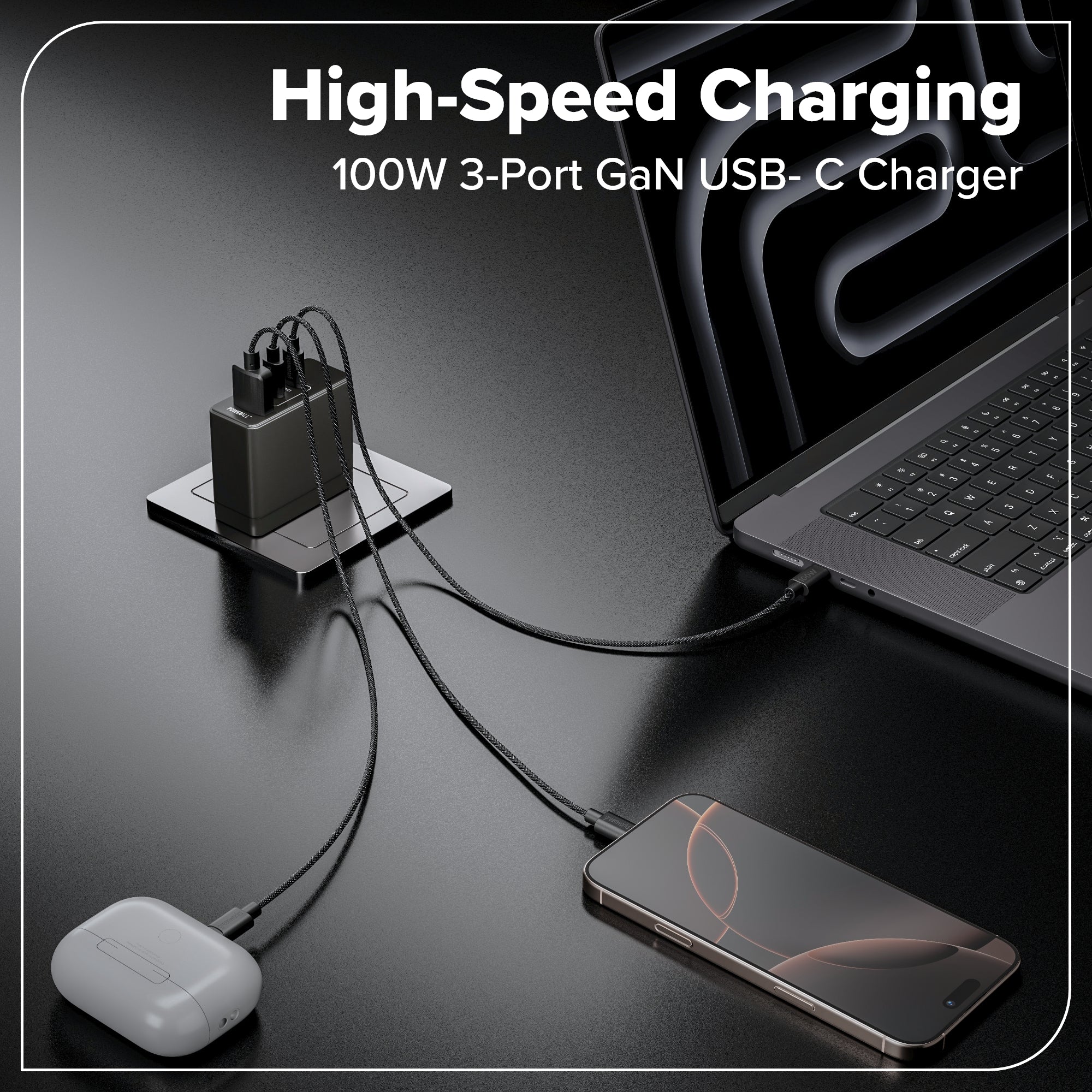 100W USB-C GaN II Charger - Image 8