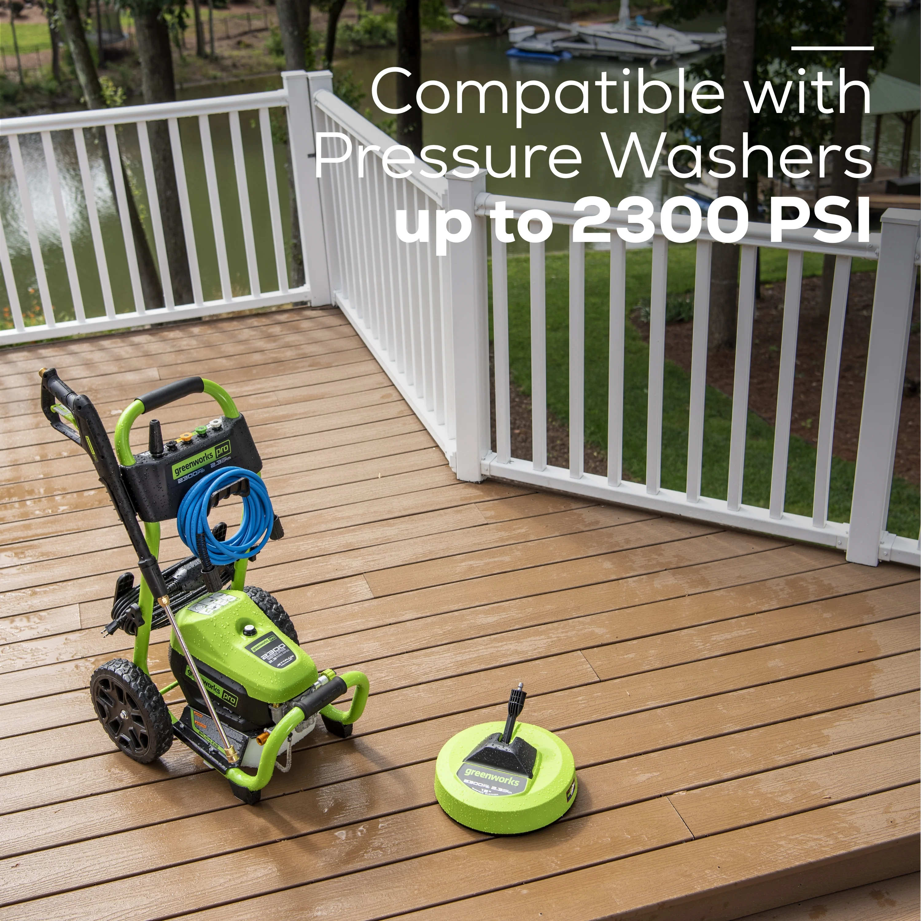 Universal 12" Rotating Surface Cleaner - Image 7