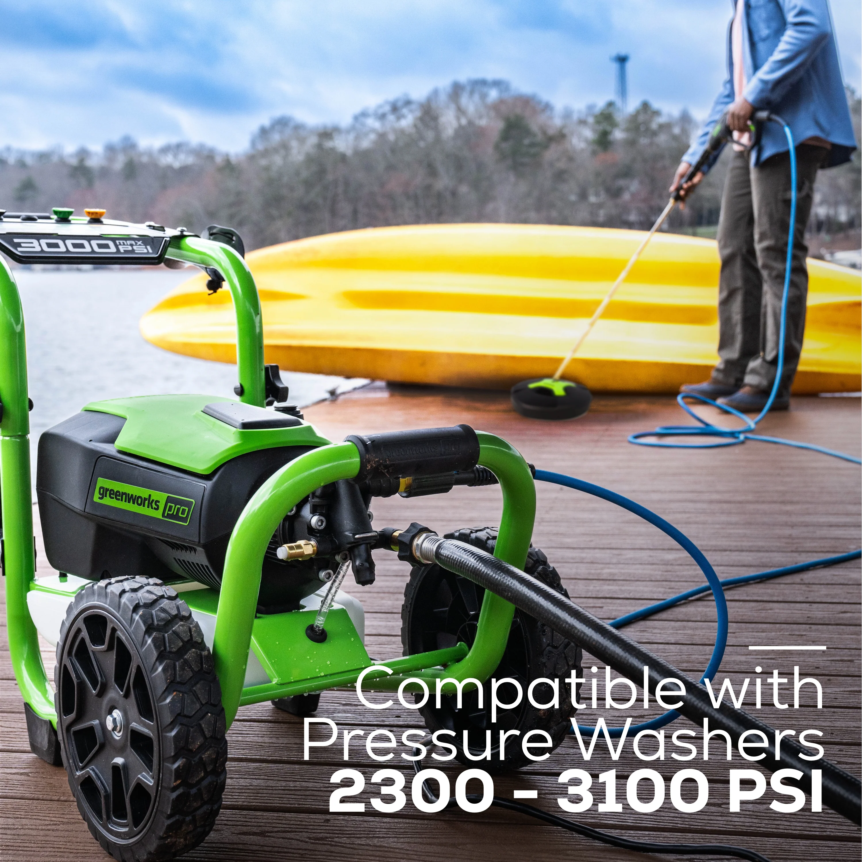 Universal 15" Rotating Surface Cleaner - Image 5