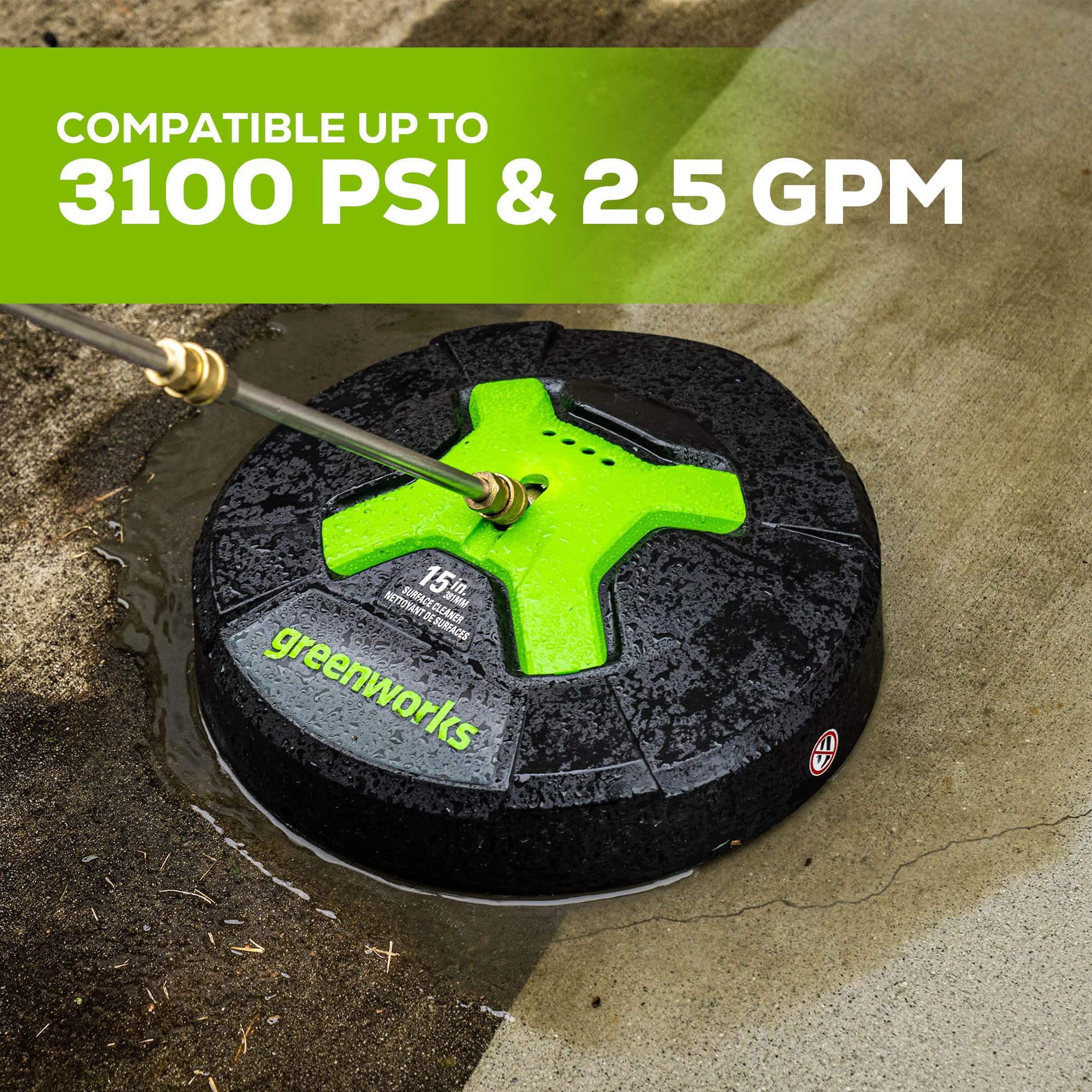 15" Surface Cleaner + 12" Wand Extension - Image 7
