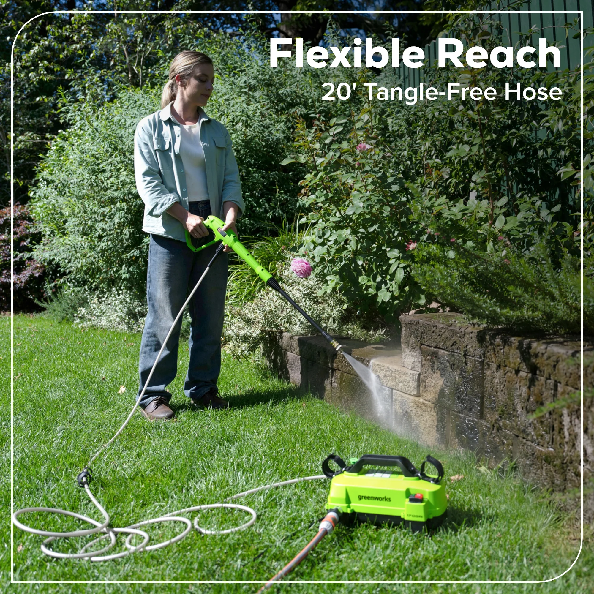 1700 PSI Ultra Compact 1.2 GPM Electric Pressure Washer - Image 11