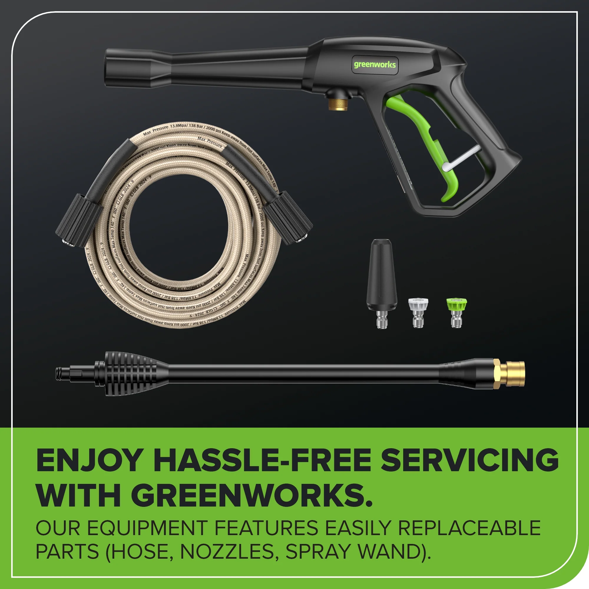 1900 PSI 1.2 GPM Portable Hand Carry Cold Water Electric Pressure Washer - Image 14