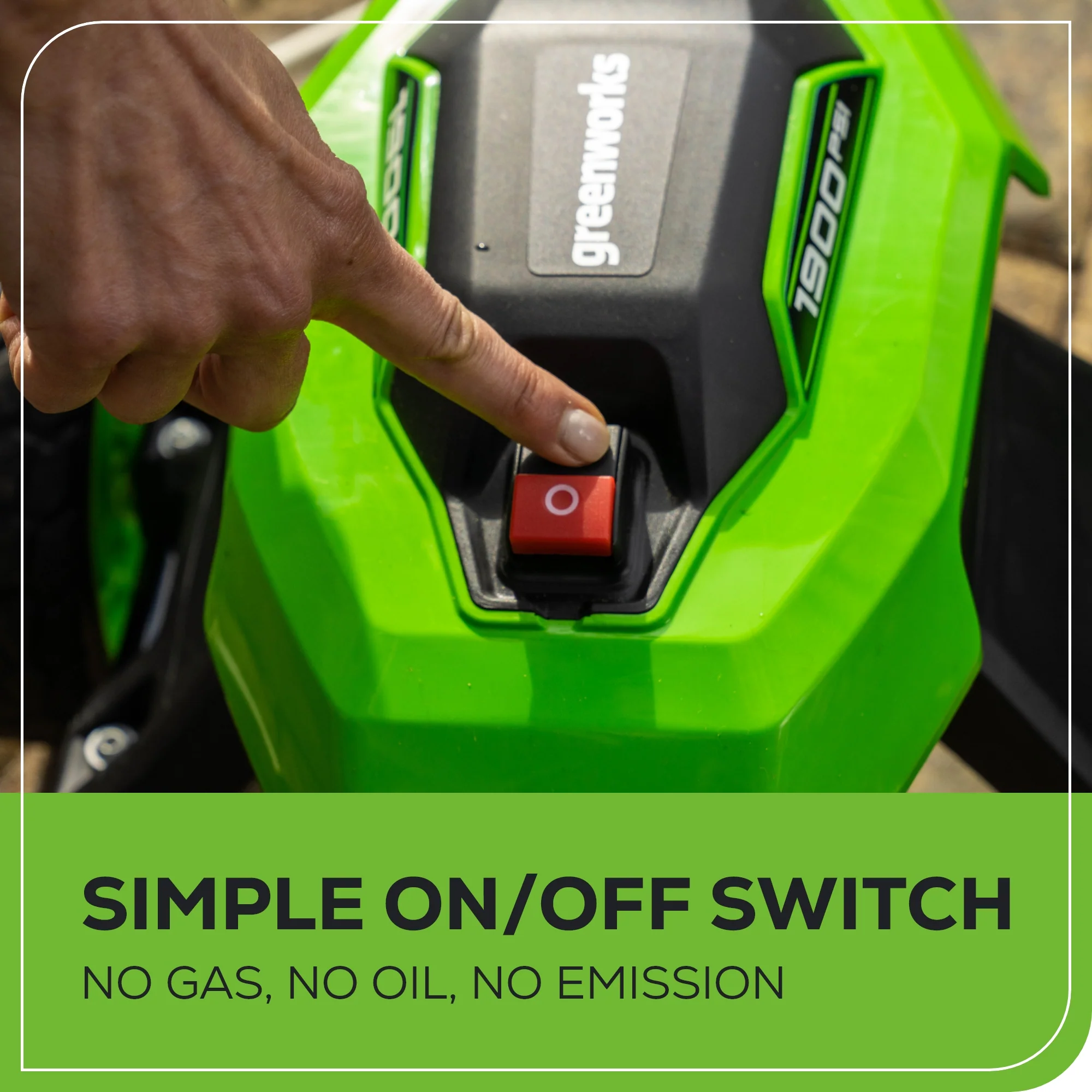 OPEN BOX 1900 PSI 1.2 GPM Cold Water Electric Pressure Washer - Image 4