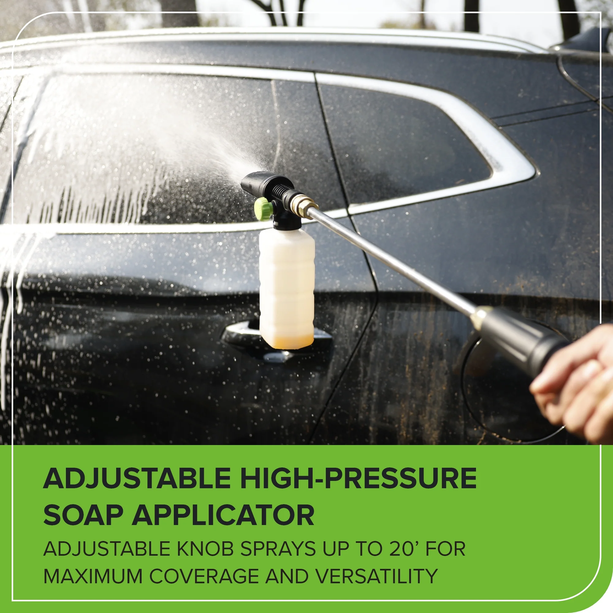 2100 PSI 1.2 GPM Portable Cold Water Electric Pressure Washer - Image 13