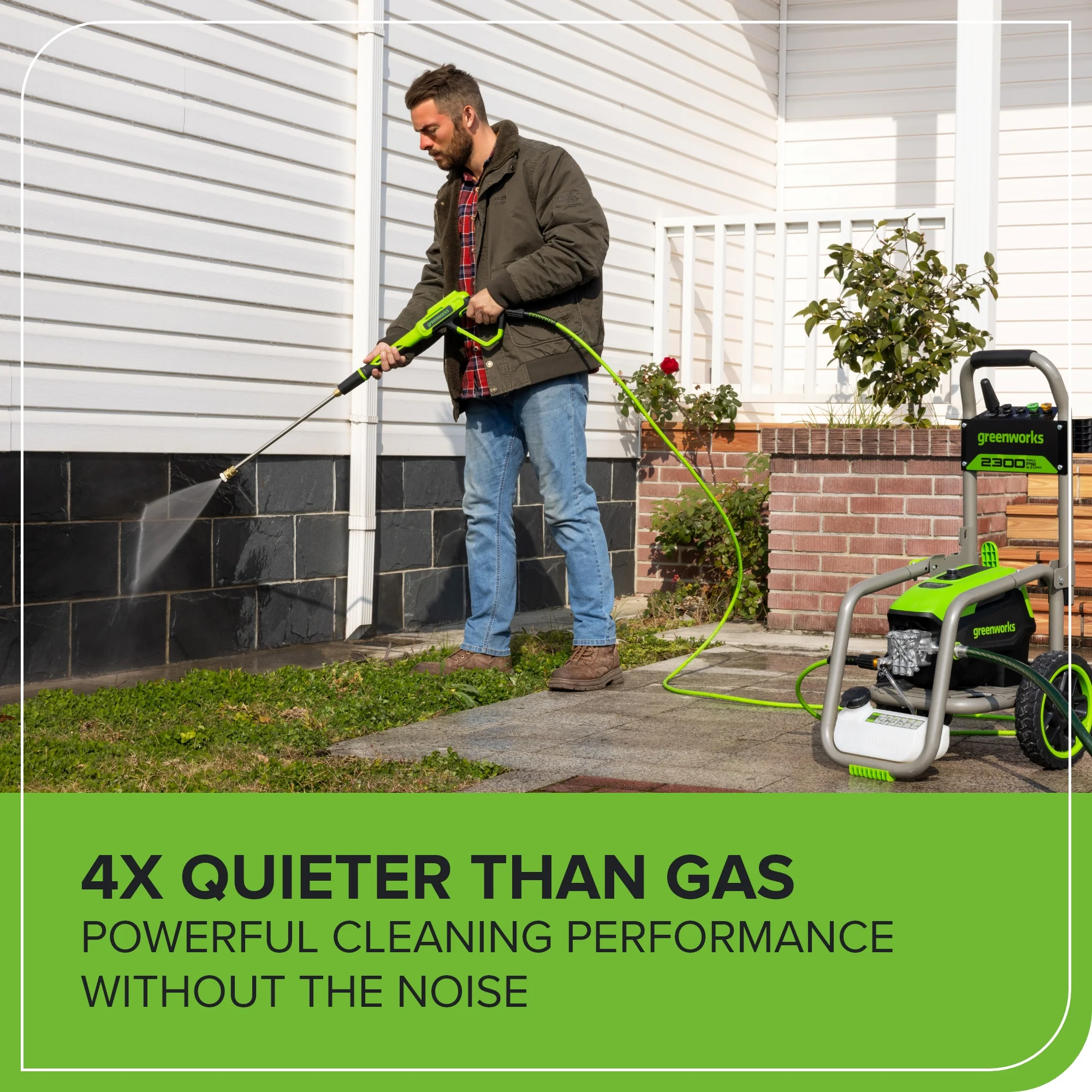 2300 PSI 1.2 GPM Cold Water Electric Pressure Washer (Gen 2) - Image 13
