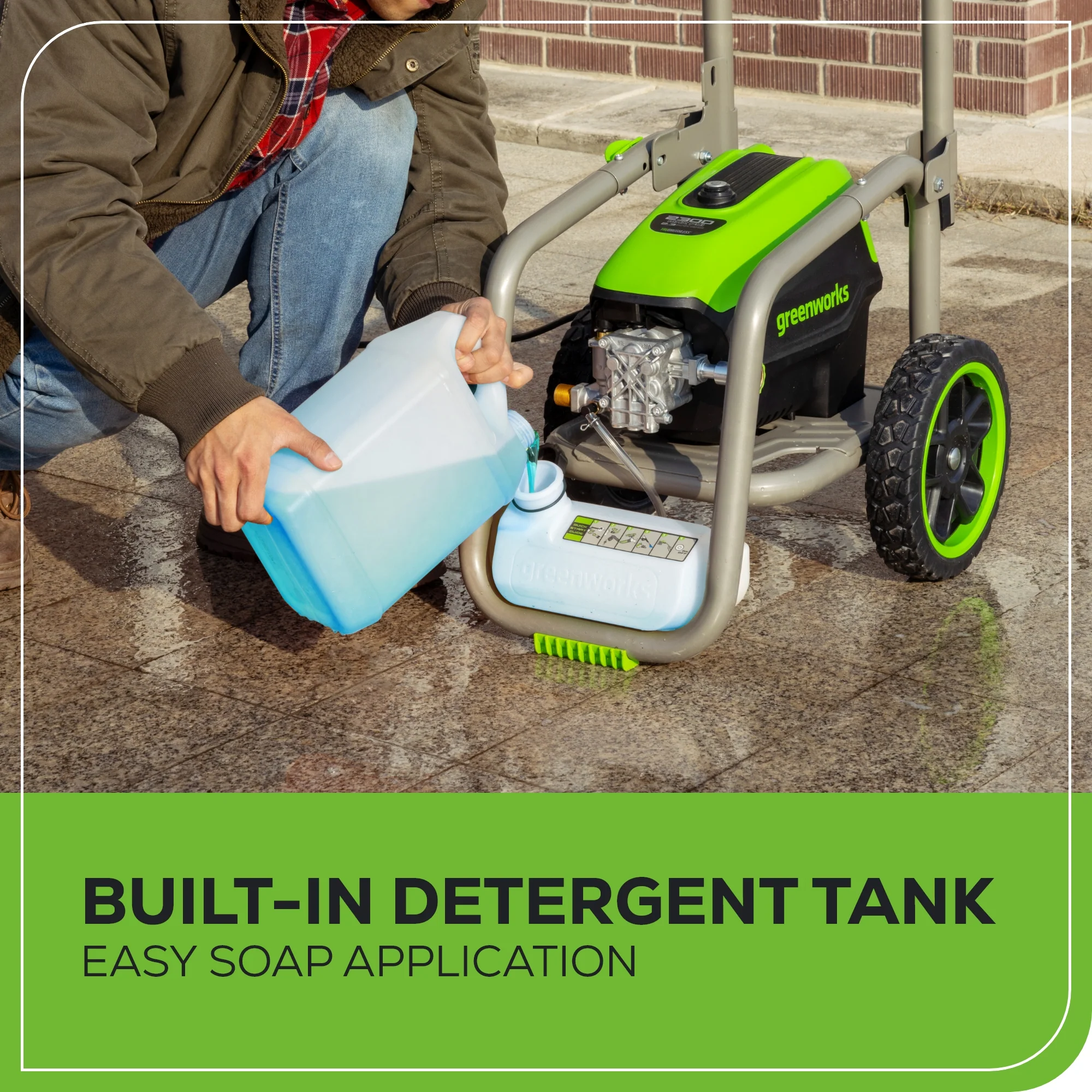 2300 PSI 1.2 GPM Cold Water Electric Pressure Washer (Gen 2) - Image 7