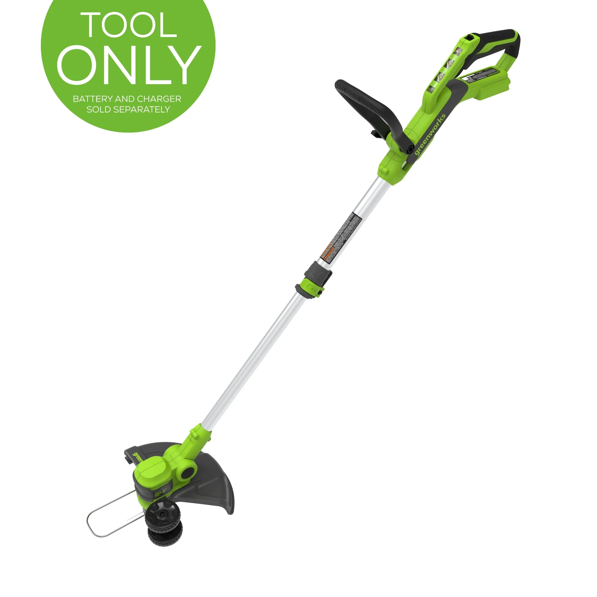 24V 12" Cordless Battery String Trimmer and Edger (Tool Only)
