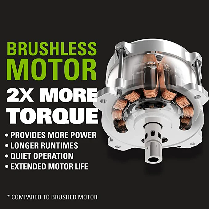 24V 13" Cordless Battery BL Push Lawn Mower: 4.0 Ah Battery and Charger - Image 6
