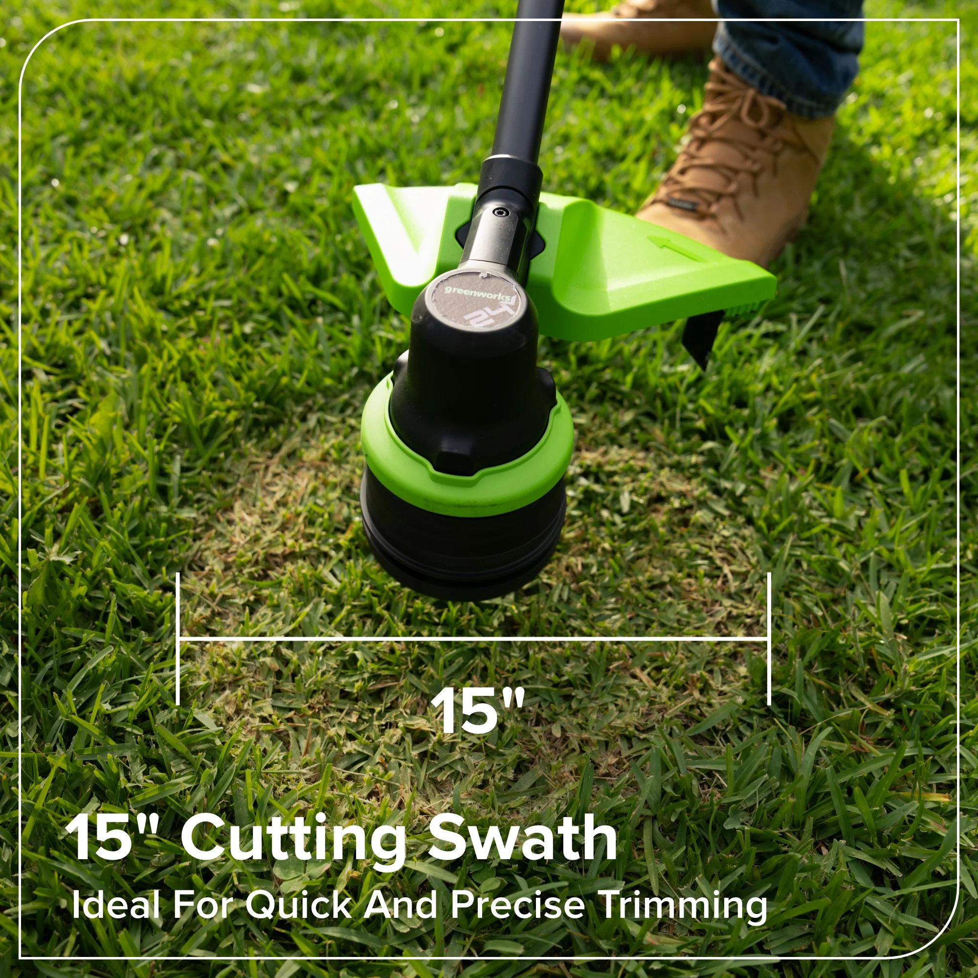 24V 15" Cordless Battery Brushless String Trimmer (Tool Only) - Image 5