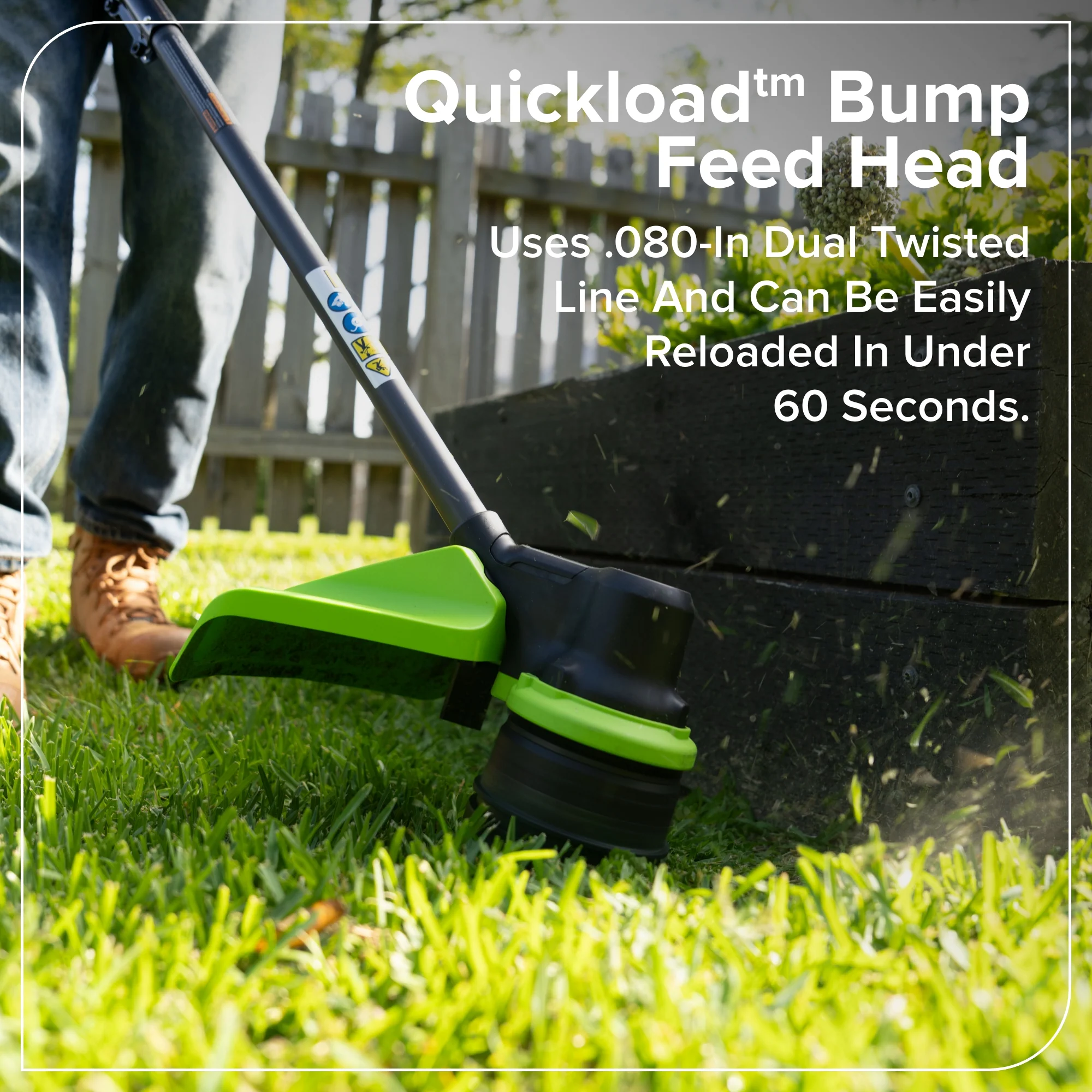 24V 15" Cordless Battery Brushless String Trimmer (Tool Only) - Image 6