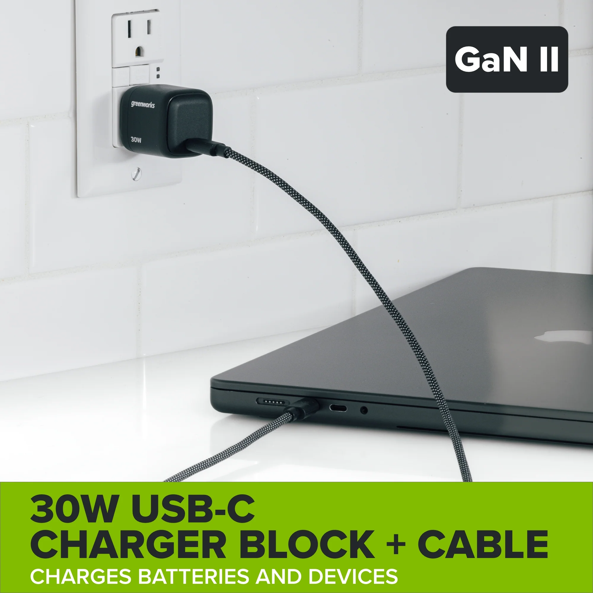 24V PowerAll Battery and Charger Kit, with 2.0 Ah Battery, Ultra-Fast 65W USB-C Charging Block, and Cable - Image 5