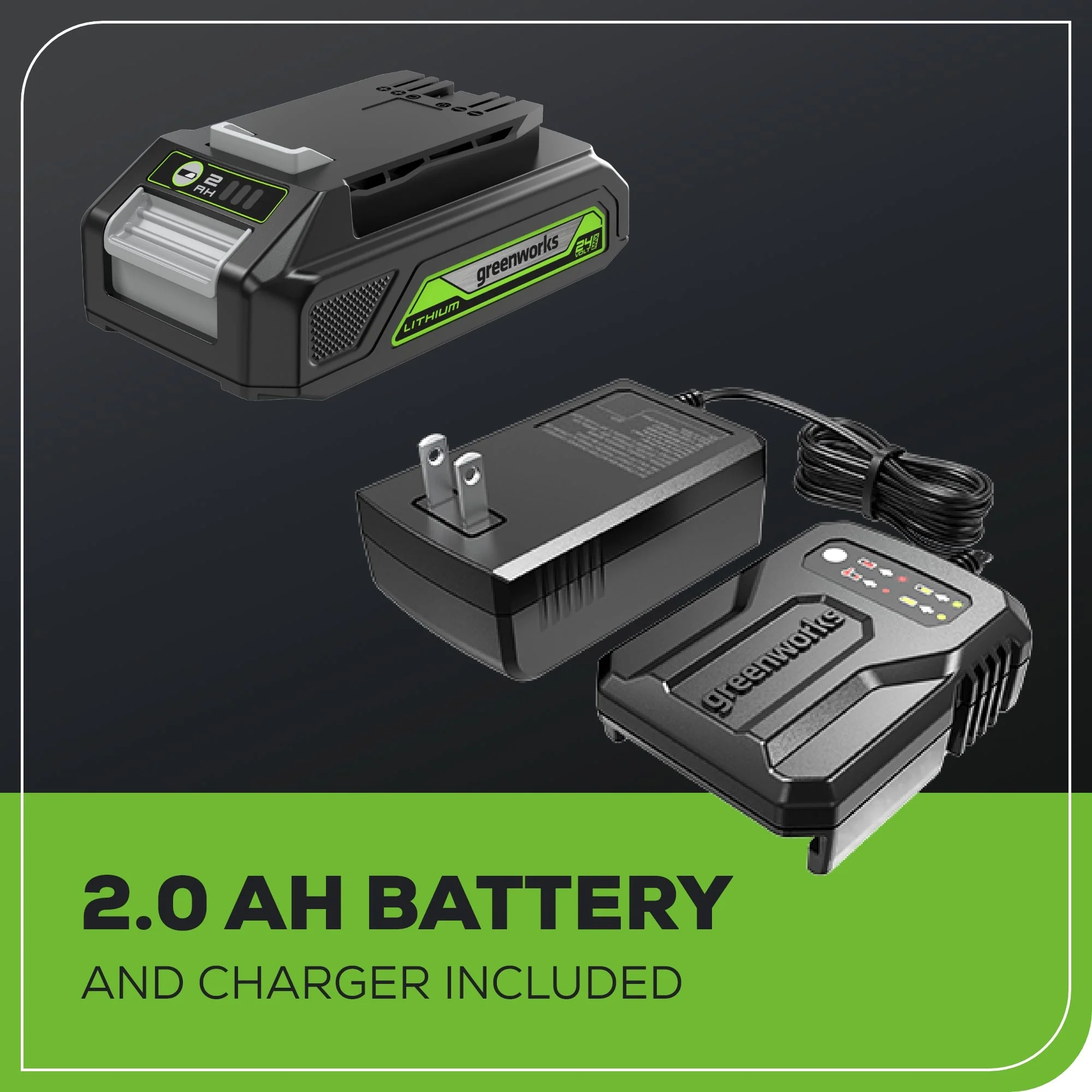 24V 23-FT Cordless Battery Drain Auger, (1) 2Ah Battery and Charger - Image 9