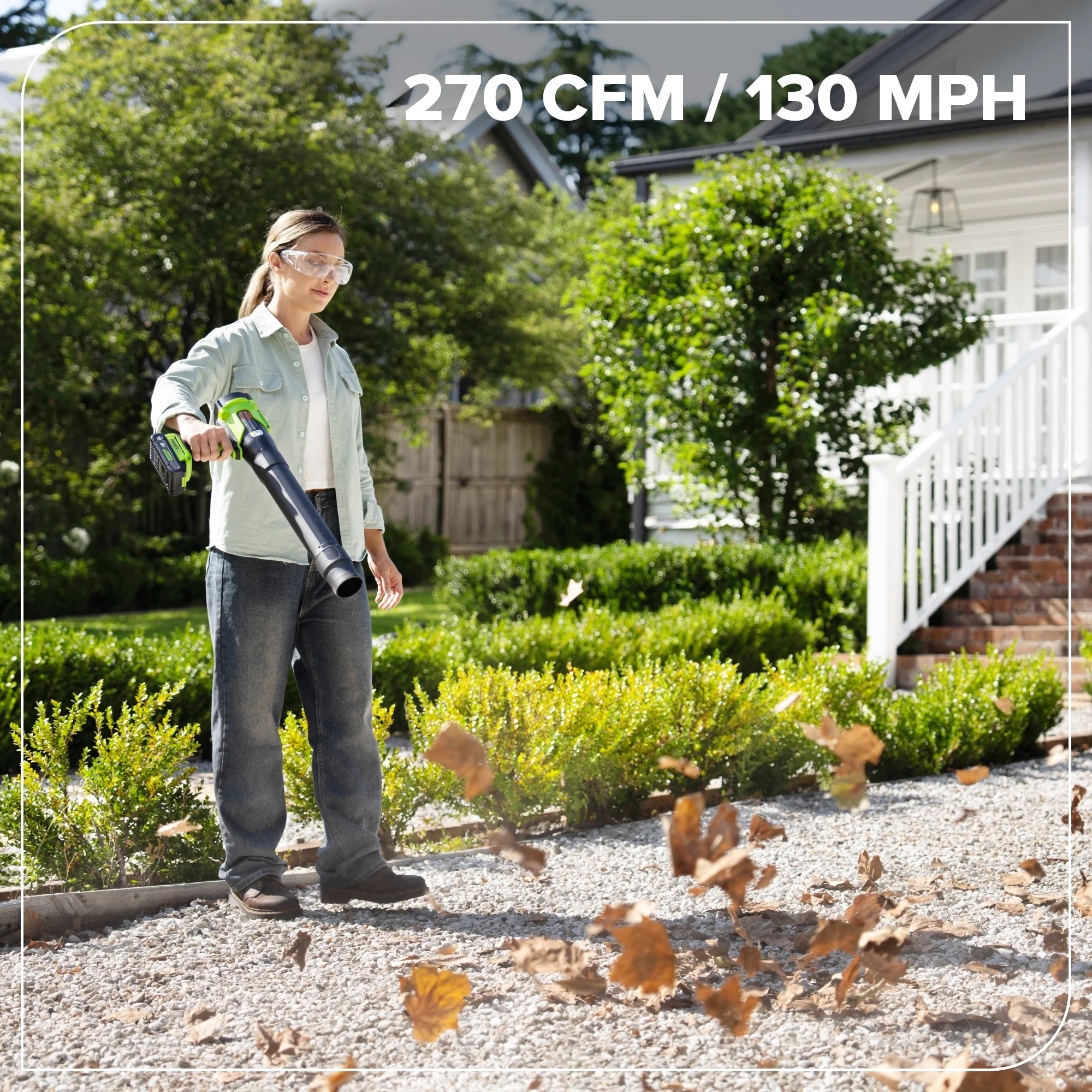 24V 270 CFM Cordless Battery Brushless Blower (Tool Only) - Image 8