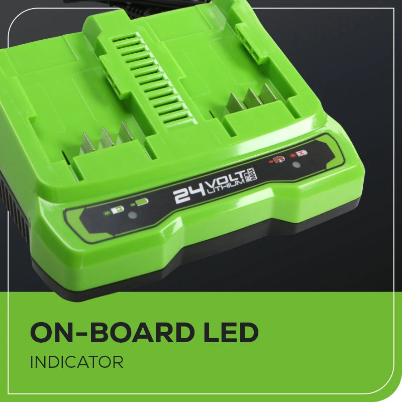 24V 2A Dual-Port Battery Charger - Image 3