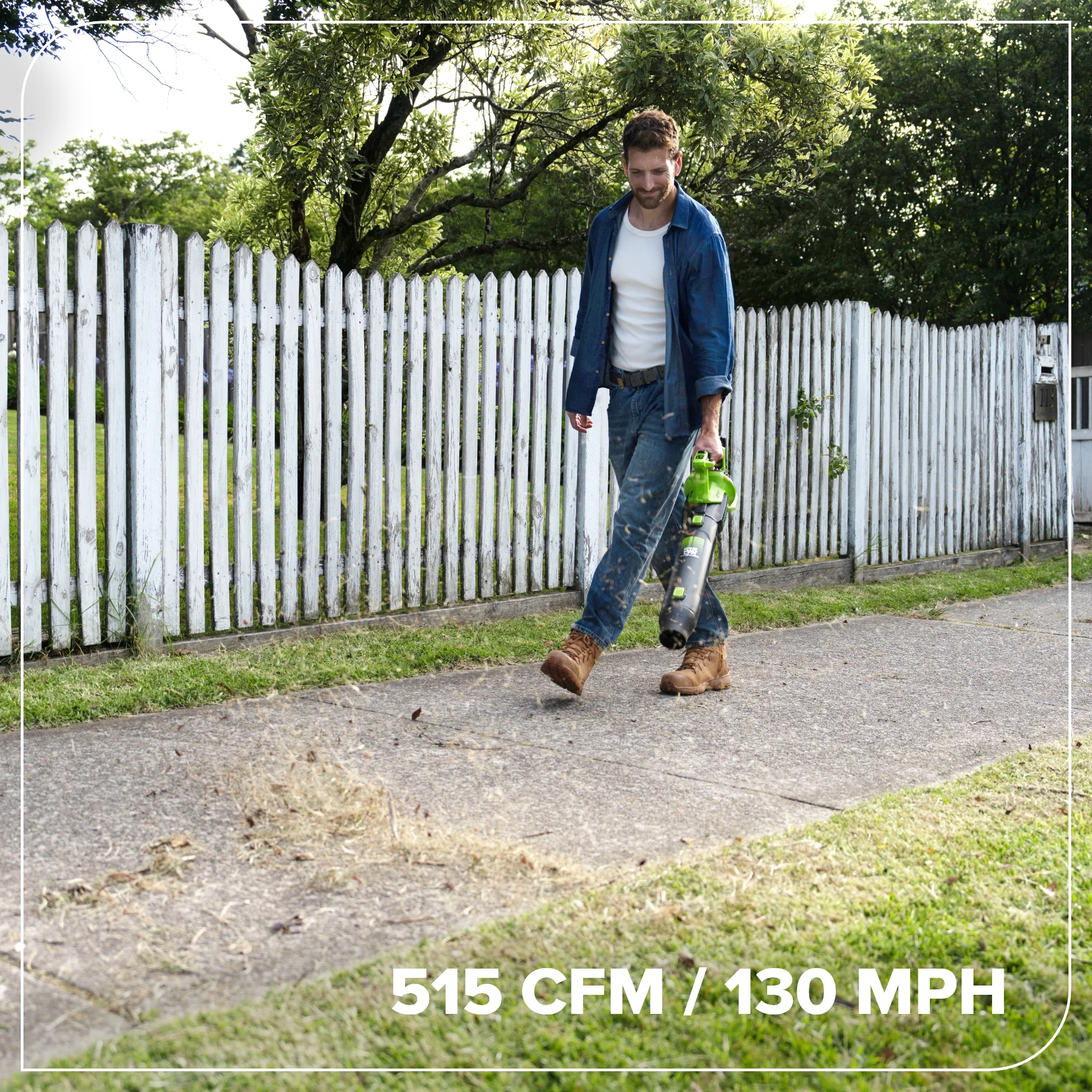 24V 515 CFM Cordless Battery Brushless Blower (Tool Only) - Image 8