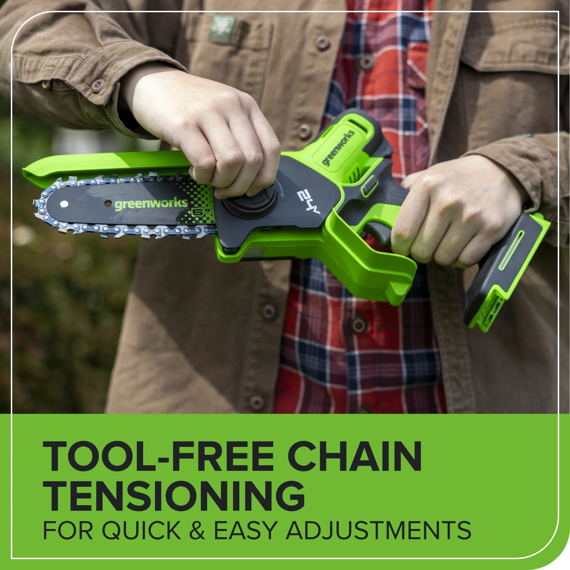 24V 6" Gen 2 Cordless Battery Brushless Pruner Saw (Tool Only) - Image 7