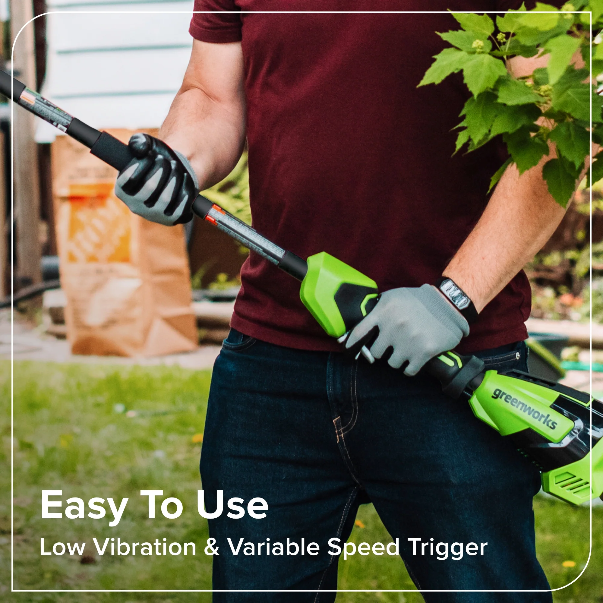 24V 8" Cordless Battery Pole Saw (Tool Only) - Image 8