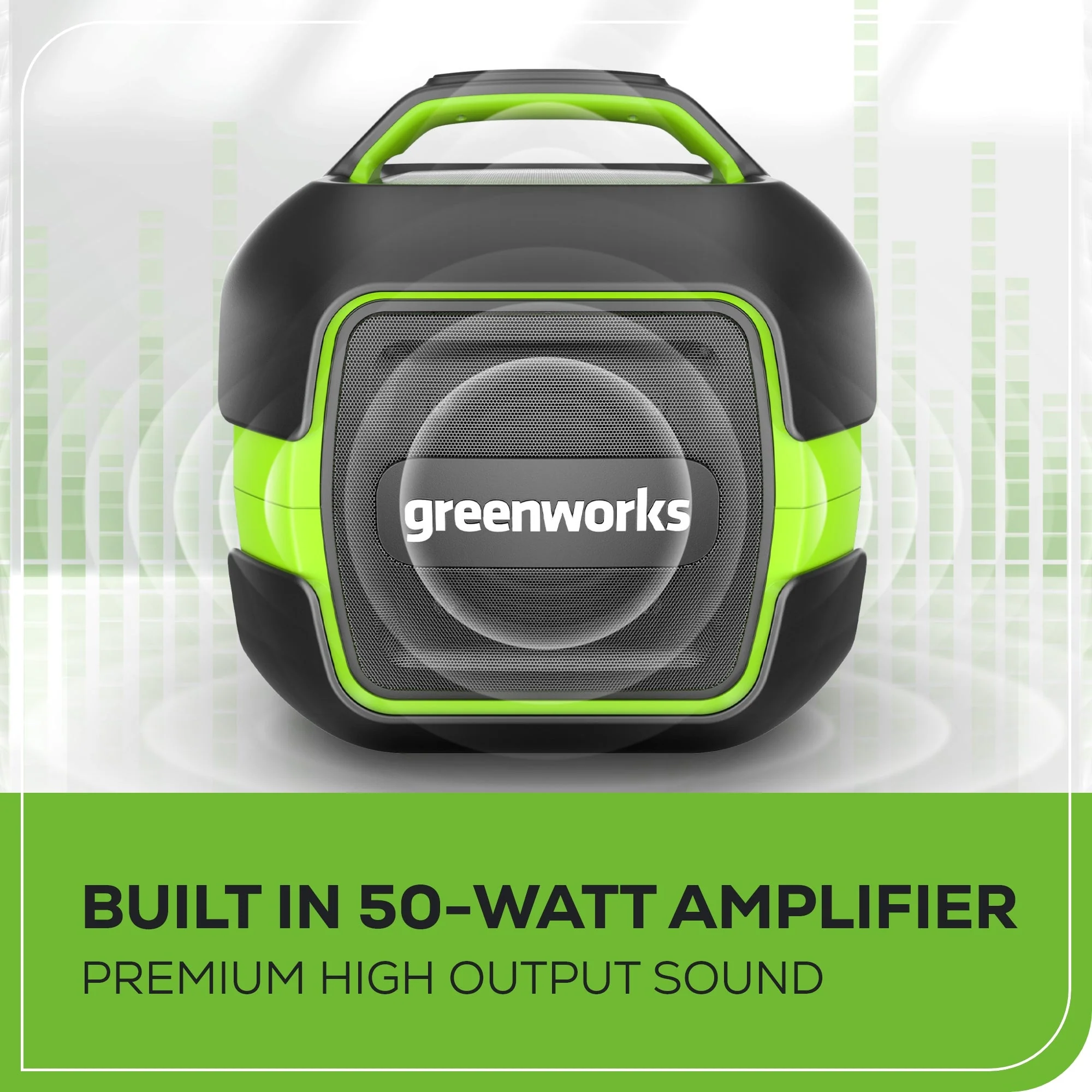 24V Cordless Battery Bluetooth Speaker: 2.0 Ah Battery and Charger - Image 6