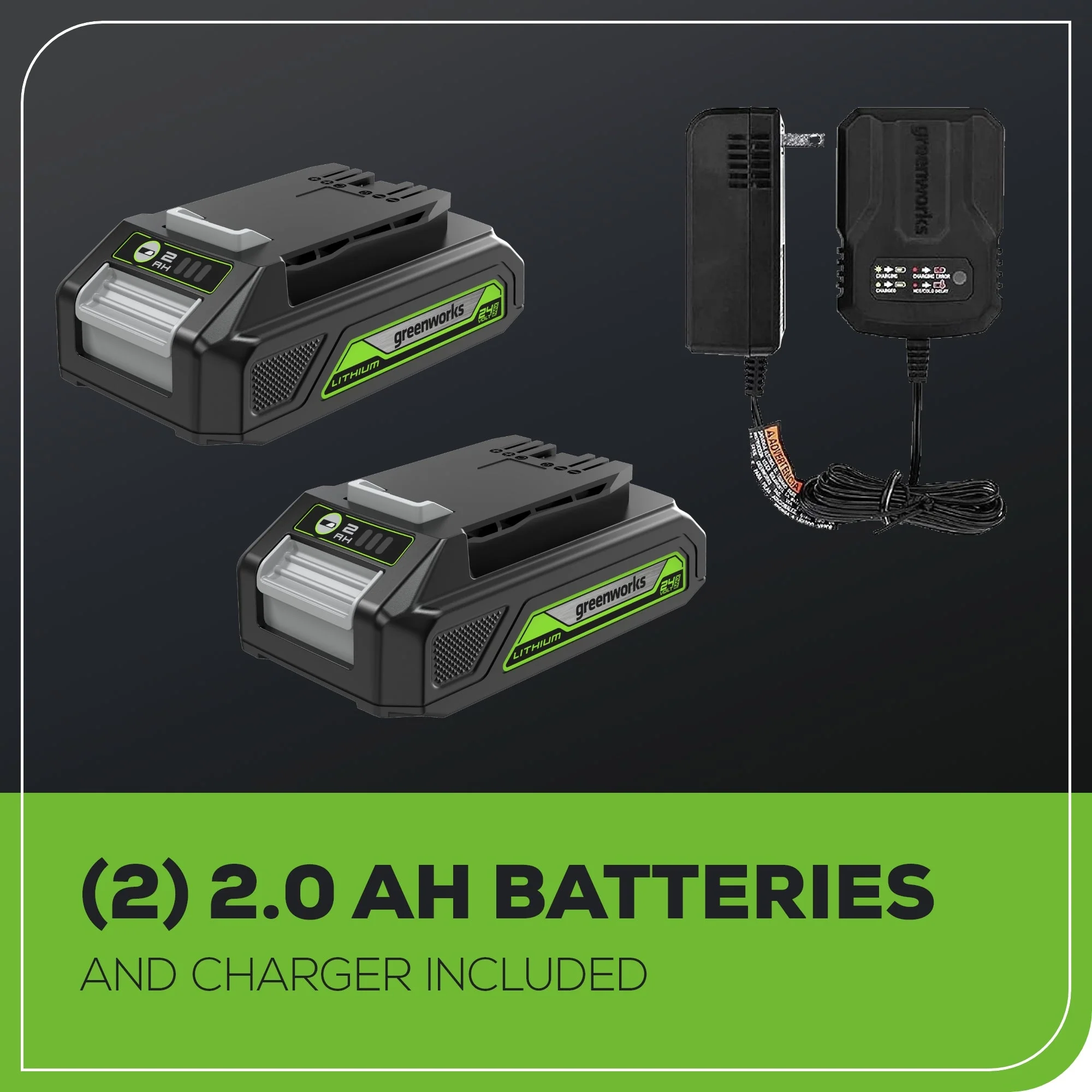 24V Brushless 1/2" 310 in/lbs Drill Kit: (2) 2Ah Batteries and Charger, 8-piece Bit Set and Tool Bag Included - Image 11
