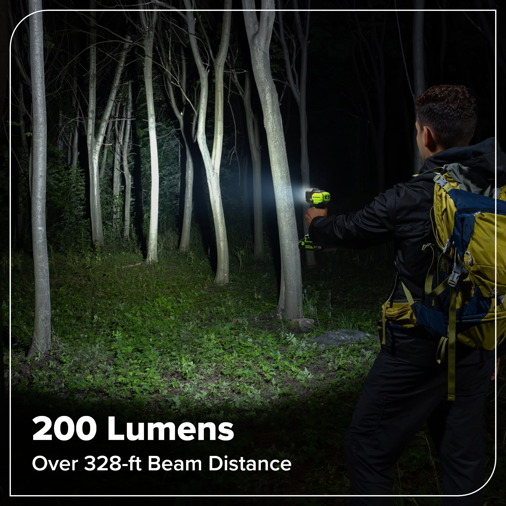 24V Brushless Power Tool 8PC Combo Kit: (2) 4.0 Ah and (1) 2.0 Ah USB-C Batteries and Charger - Image 21