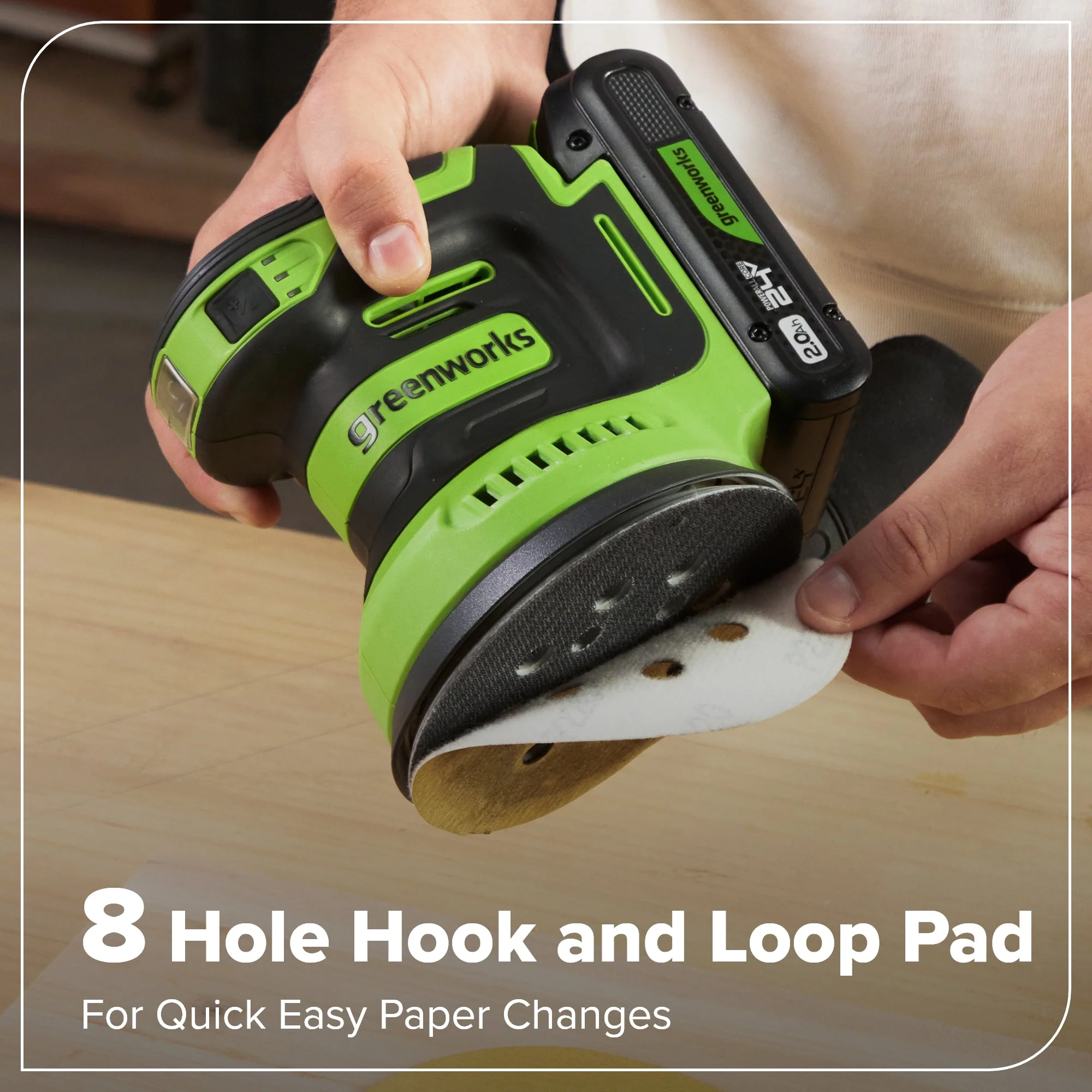 24V Brushless Power Tool 8PC Combo Kit: (2) 4.0 Ah and (1) 2.0 Ah USB-C Batteries and Charger - Image 24