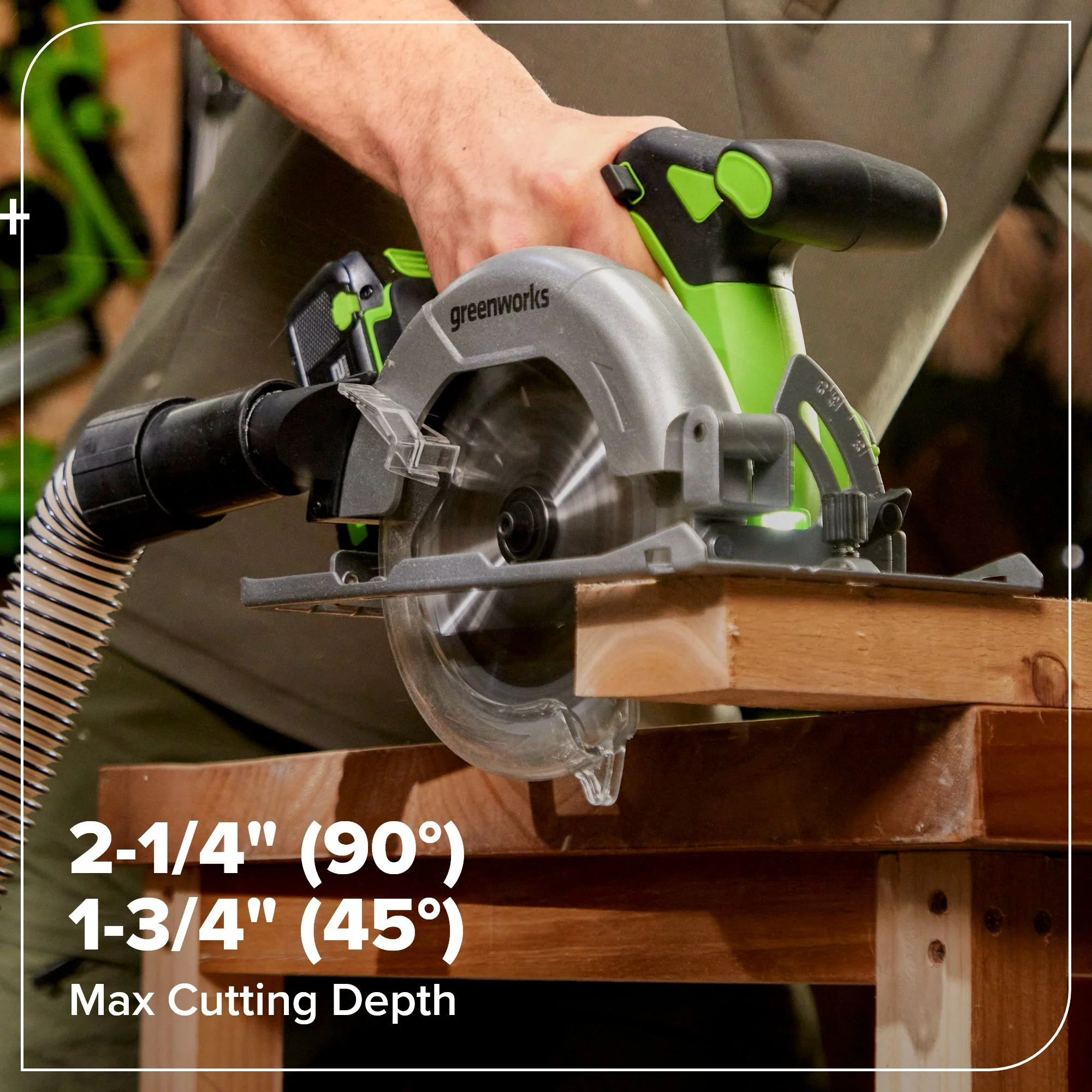 24V Brushless Power Tool 8PC Combo Kit: (2) 4.0 Ah and (1) 2.0 Ah USB-C Batteries and Charger - Image 8