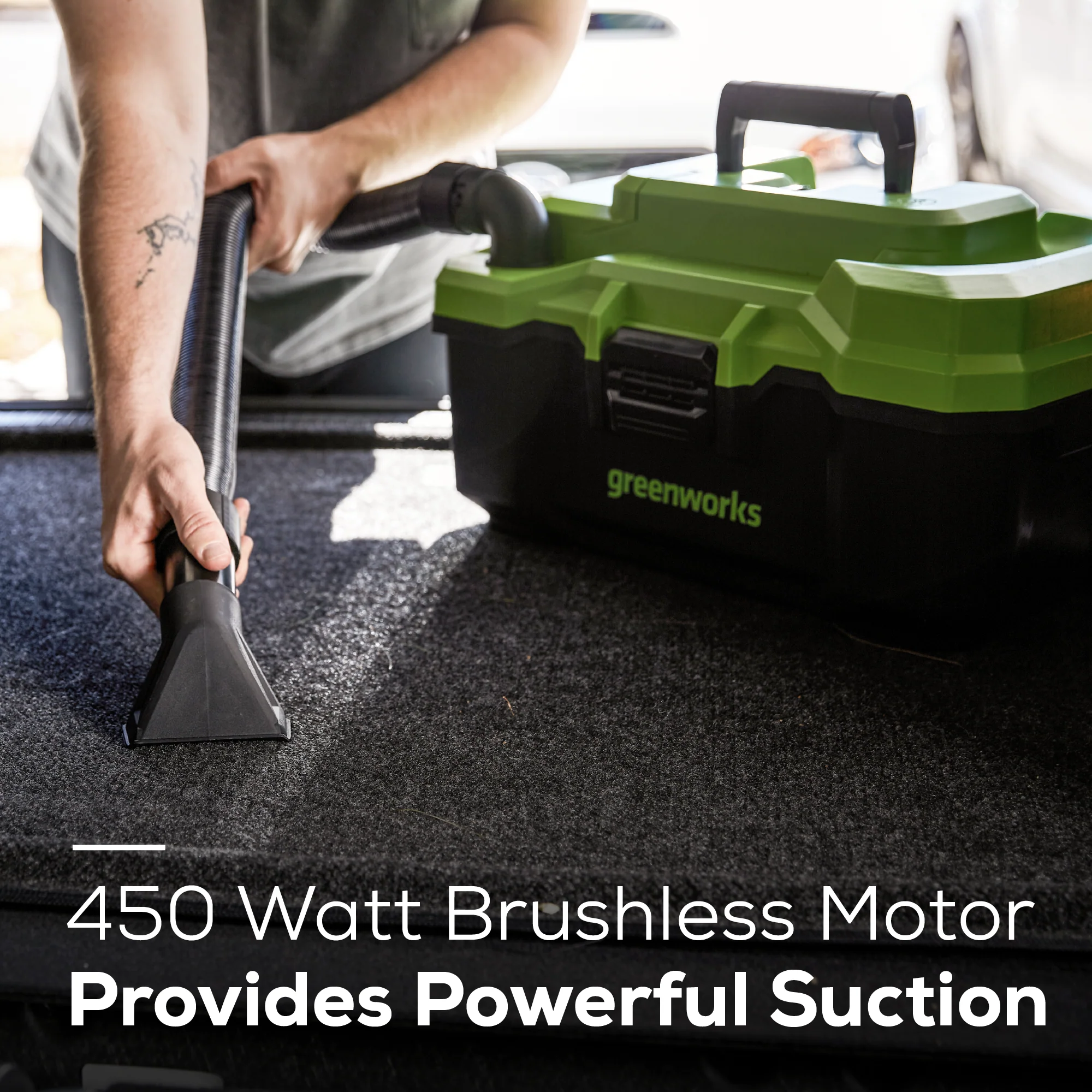 24V Brushless 3-Gal Cordless Battery Wet/Dry Shop Vacuum (Tool Only) - Image 10