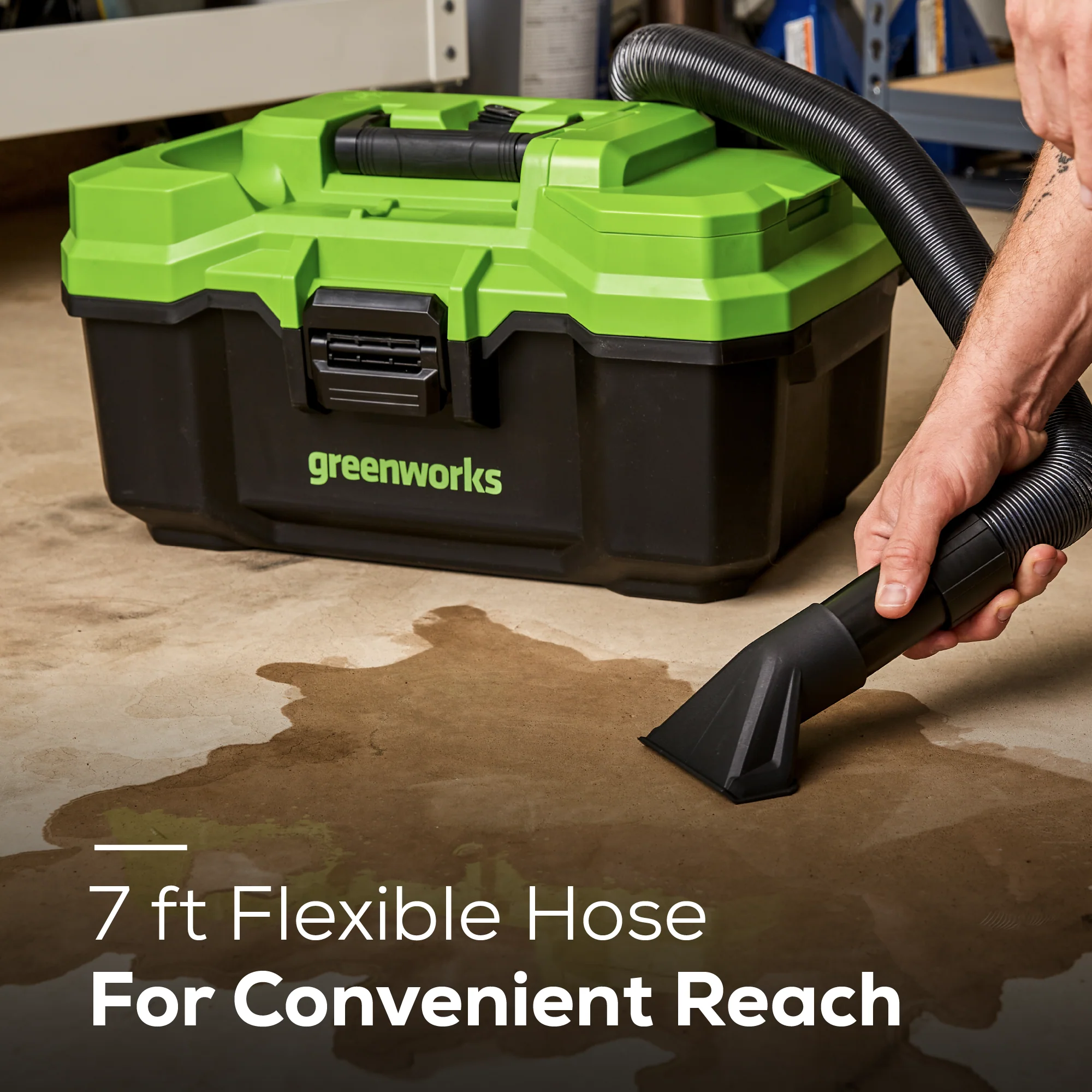 24V Brushless 3-Gal Cordless Battery Wet/Dry Shop Vacuum (Tool Only) - Image 9