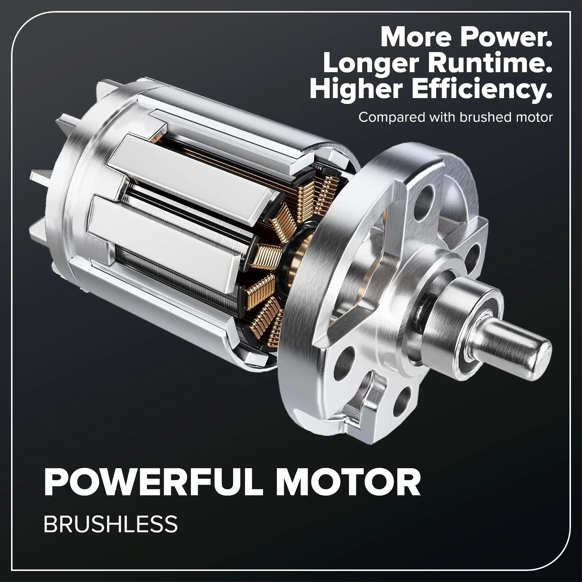 24V Cordless Battery 1/2" 800 in/lbs Drill Driver: 4.0 Ah USB-C Battery and 65W USB-C Fast Charger - Image 10