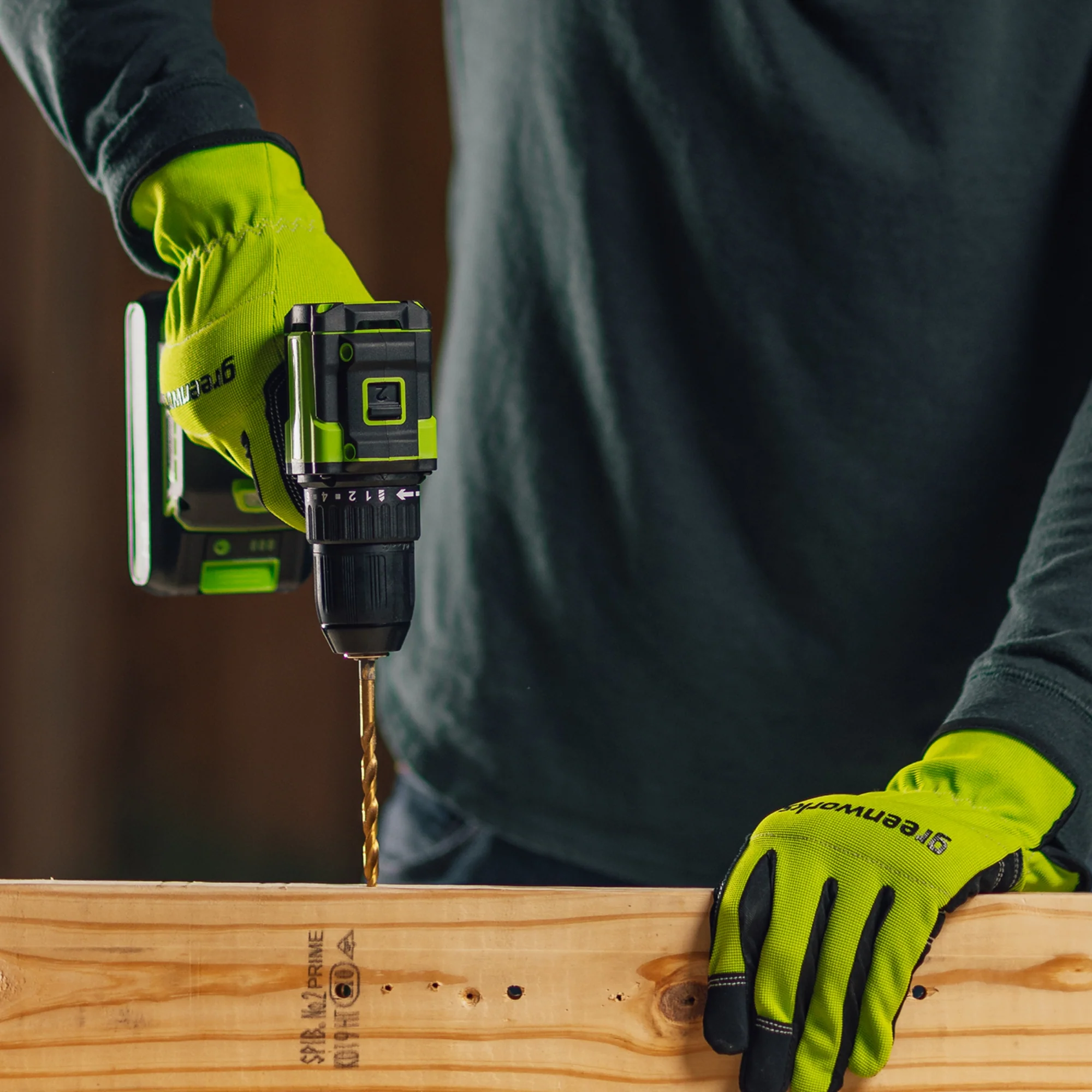 24V Cordless Battery 1/2" 400 in-lbs Drill / Driver: 2.0 Ah Batteries and Charger - Image 3