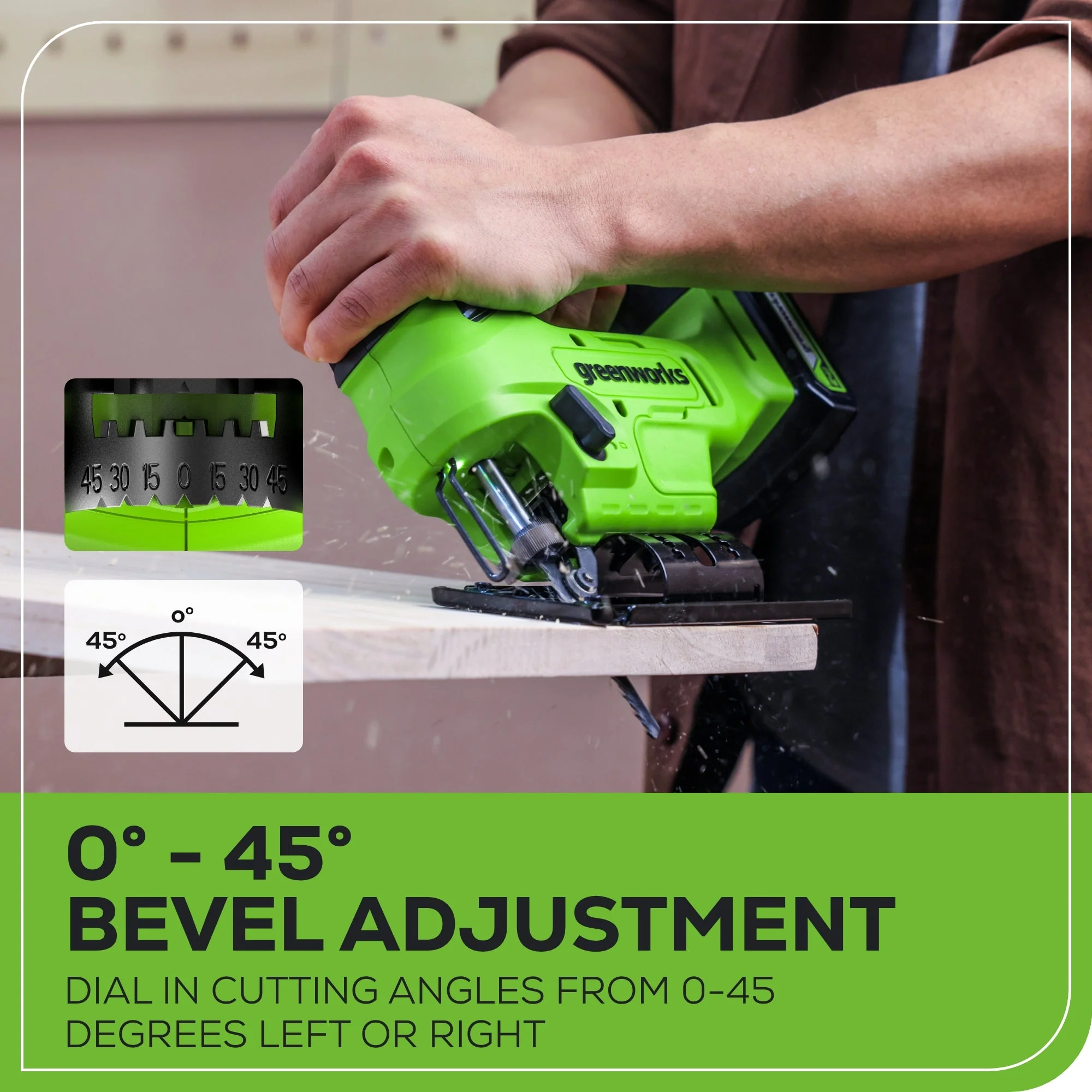24V Cordless Battery Gen 2 Jig Saw (Tool Only) - Image 6