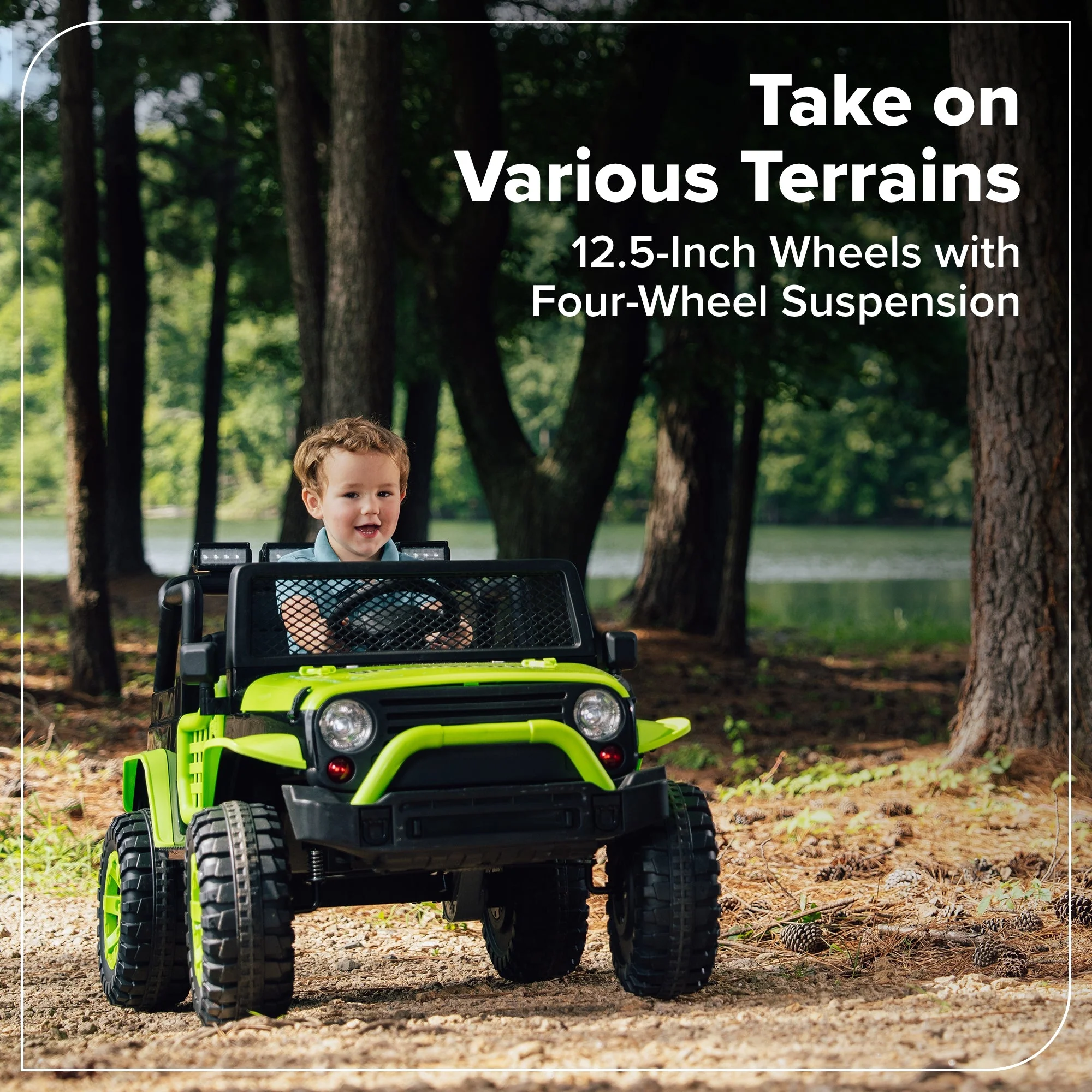 24V Jr Adventure Series Kids Ride-On Car - Image 7