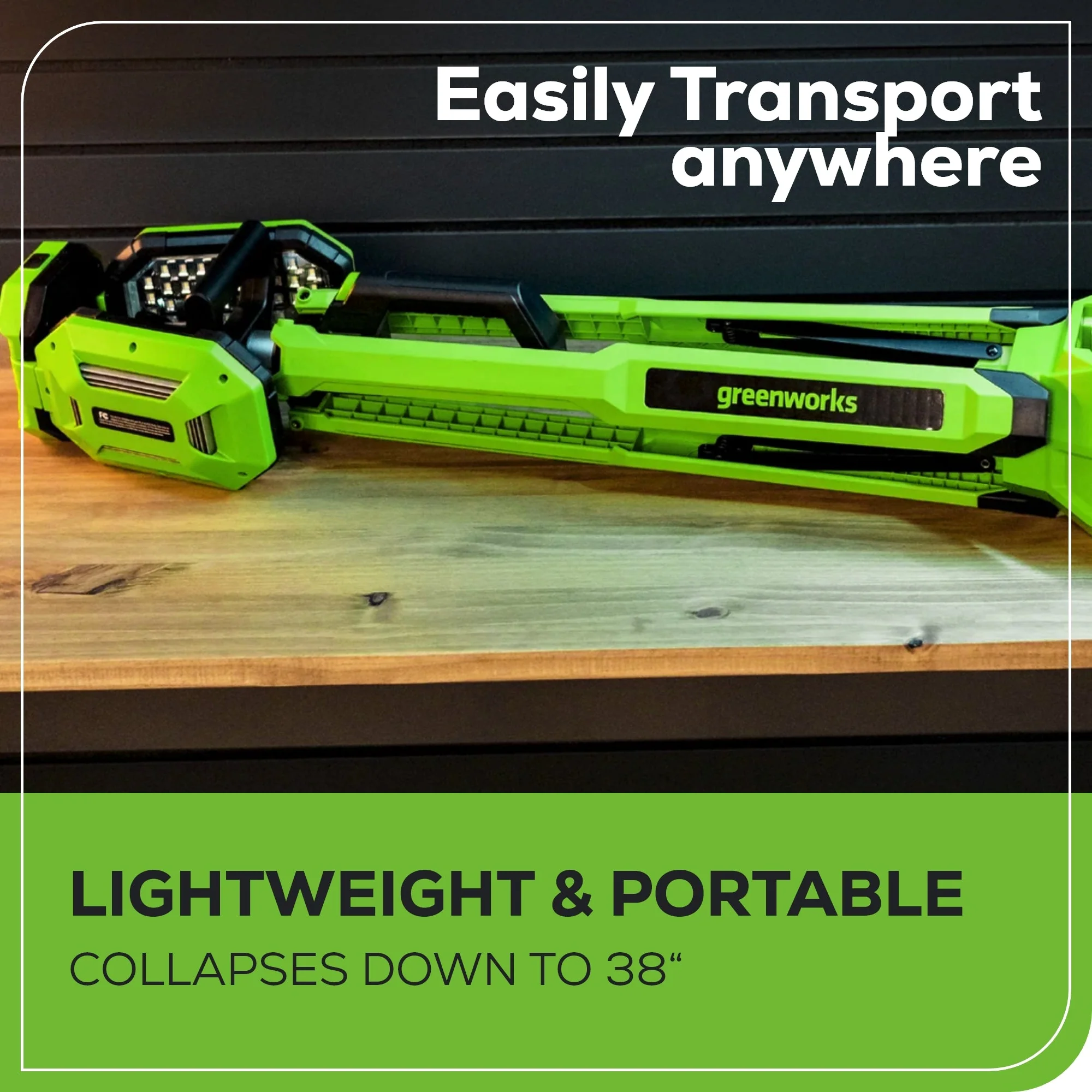 24V Cordless Battery Standing Light (Tool Only) - Image 7