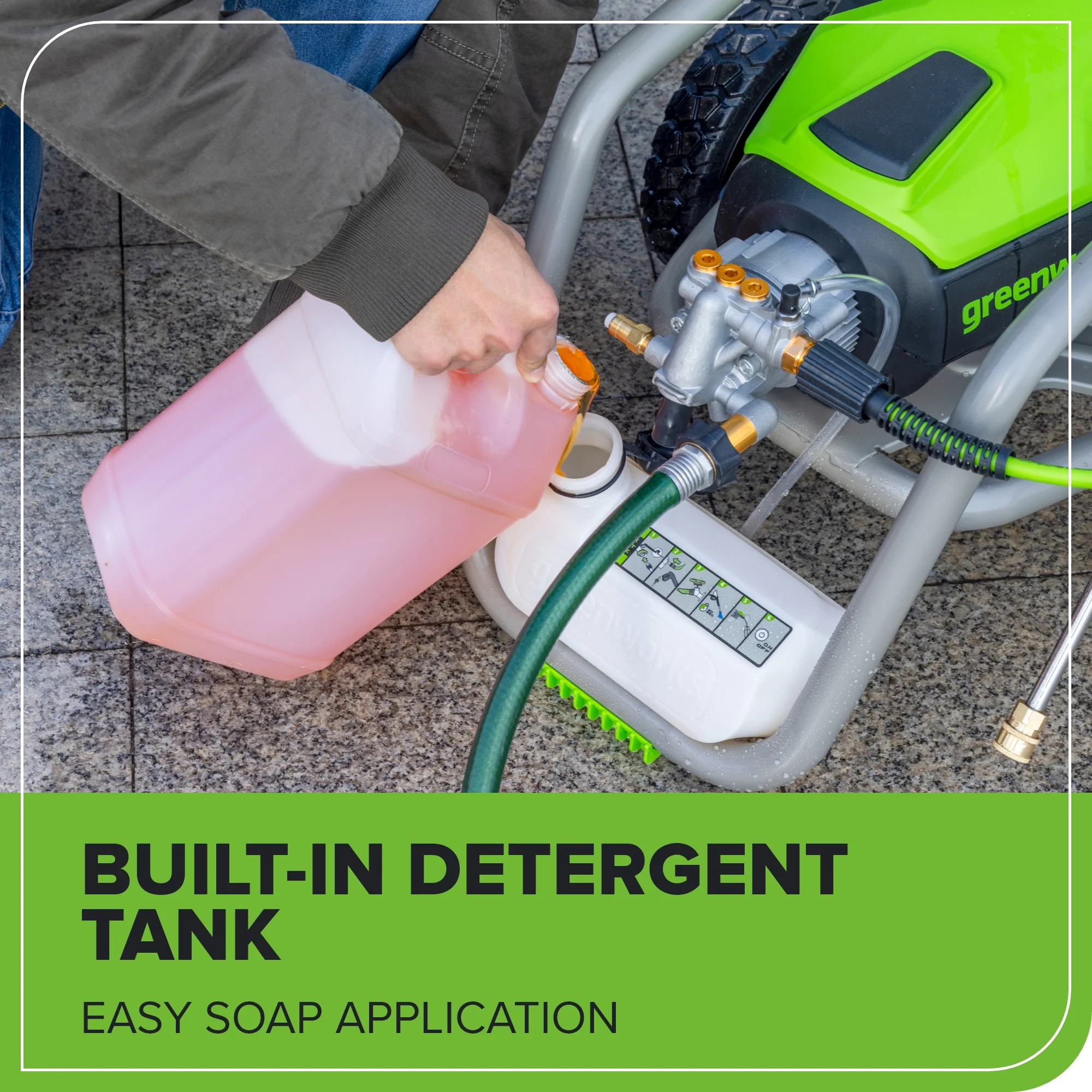 2700 PSI 1.2 GPM Cold Water Electric Pressure Washer - Image 7