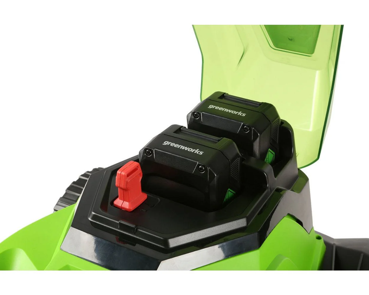48V (24V x 2) 17" Cordless Battery Push Lawn Mower w/ Two (2) 4.0Ah USB Batteries & Dual Port Charger - Image 10