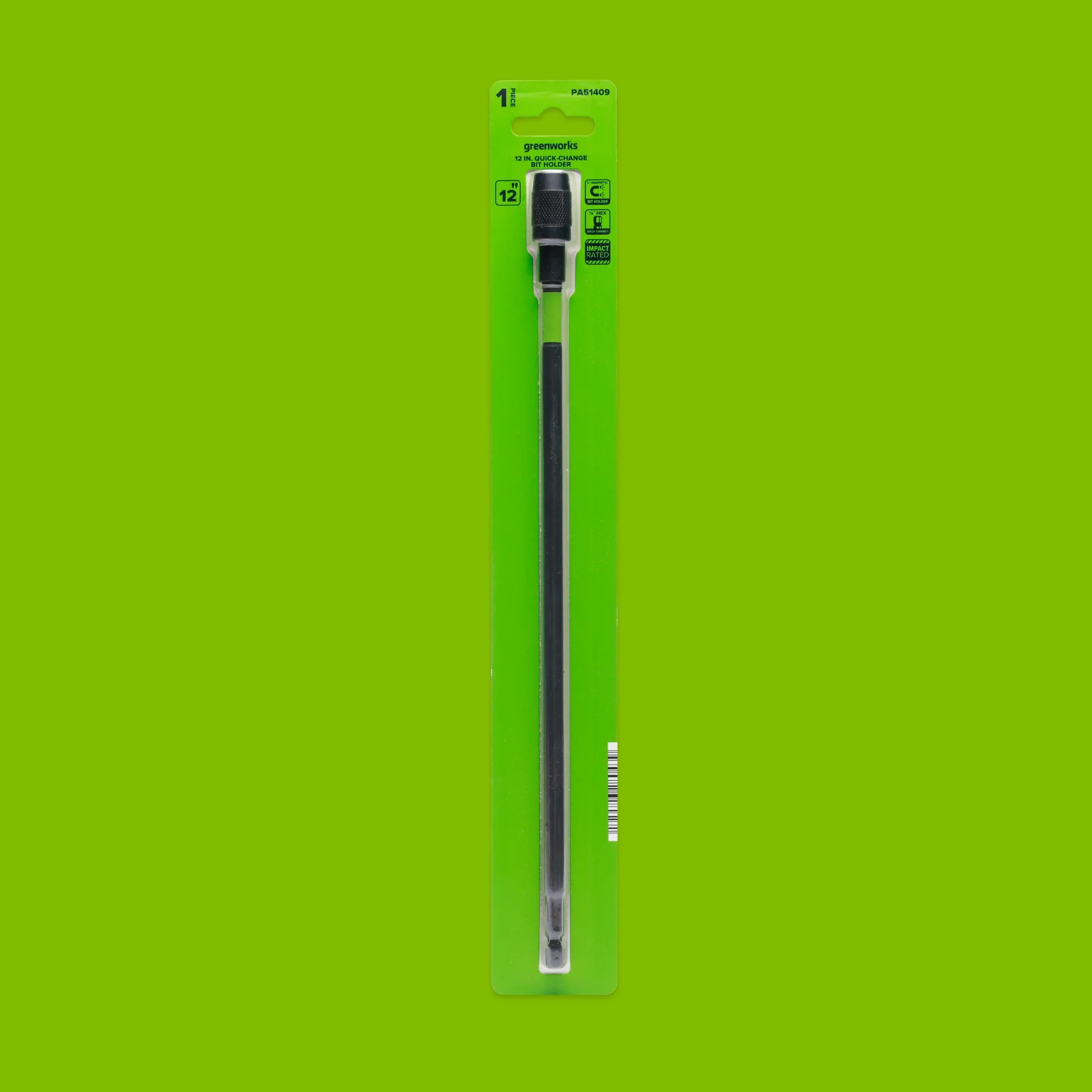 12" Quick-Change Bit Holder and Extension, with 1/4" Magnetic Hex Quick-Change Collet - Image 5