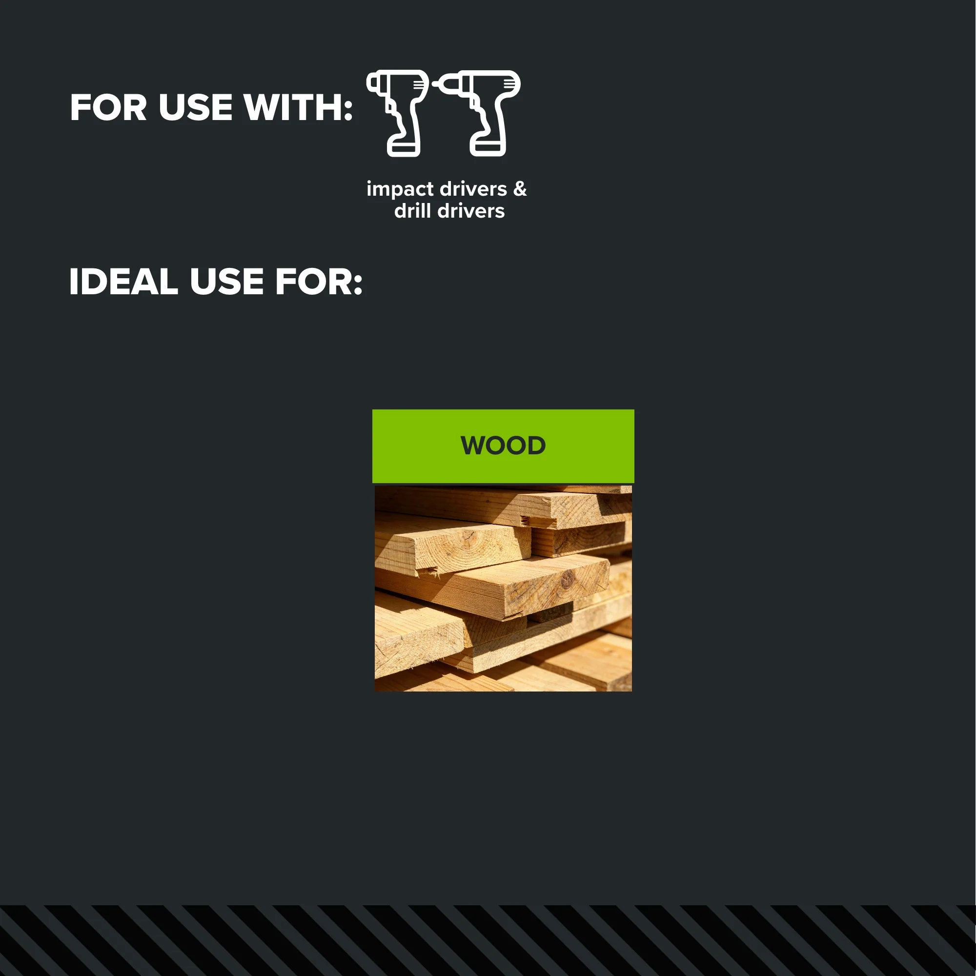 #5 Step Drill Bit with 135˚ Split Point, for Use on Wood with Drill or Impact Driver - Image 4