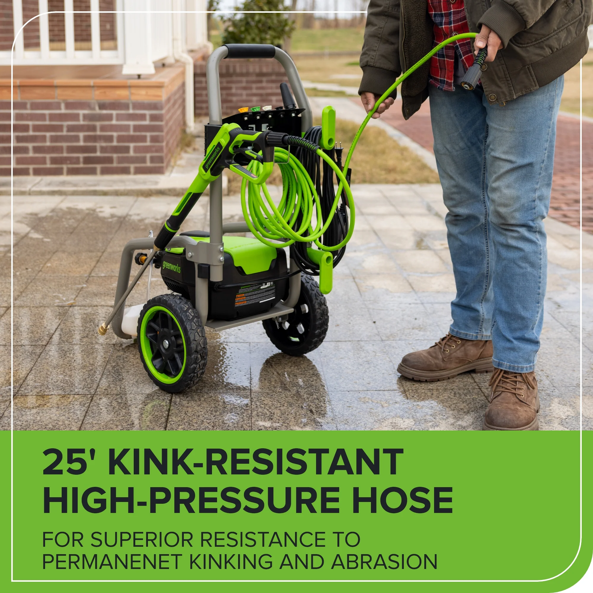 3000 PSI 2.0 GPM Cold Water Electric Pressure Washer (Gen 2) - Image 8