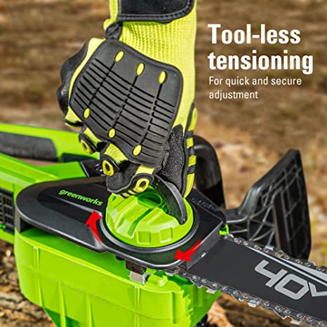 40V 12" Gen2 Cordless Battery Chainsaw: 2.0 Ah Battery and Charger - Image 5