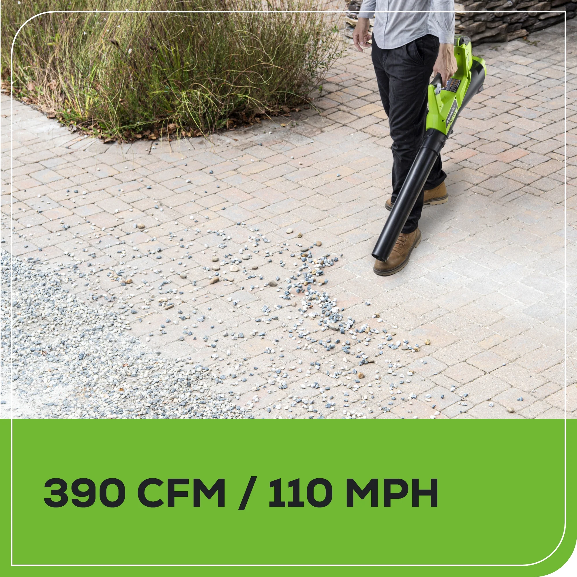 40V 12" Cordless String Trimmer and Leaf Blower Combo Kit w/ 2.0Ah Battery & Charger - Image 6
