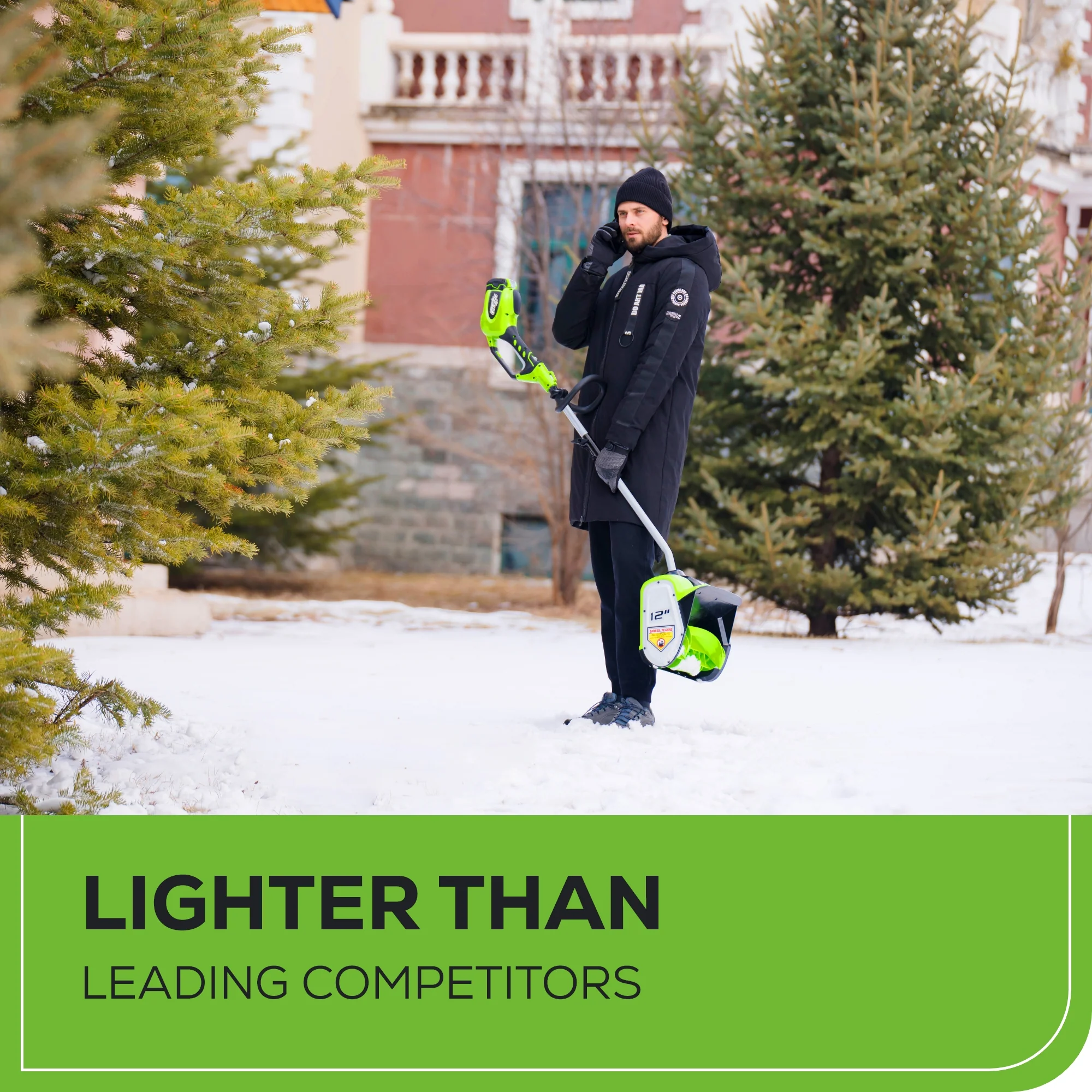 40V 12" Cordless Brushless Snow Shovel (Tool Only) - Image 8