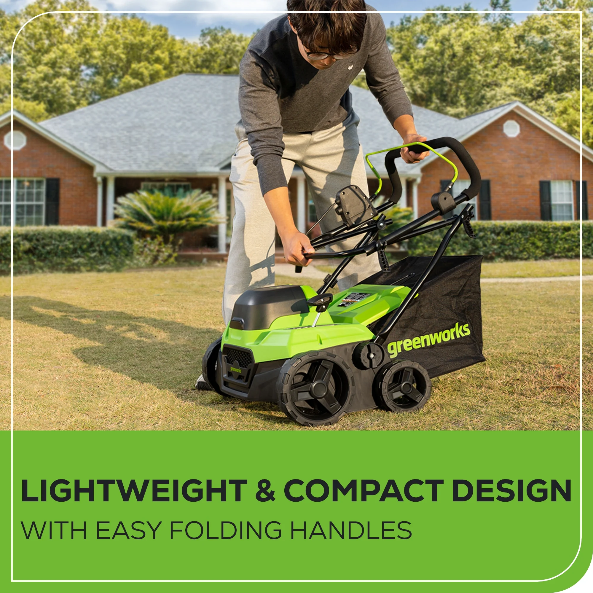40V 15" Cordless Battery Dethatcher/Scarifier (Tool Only) - Image 7