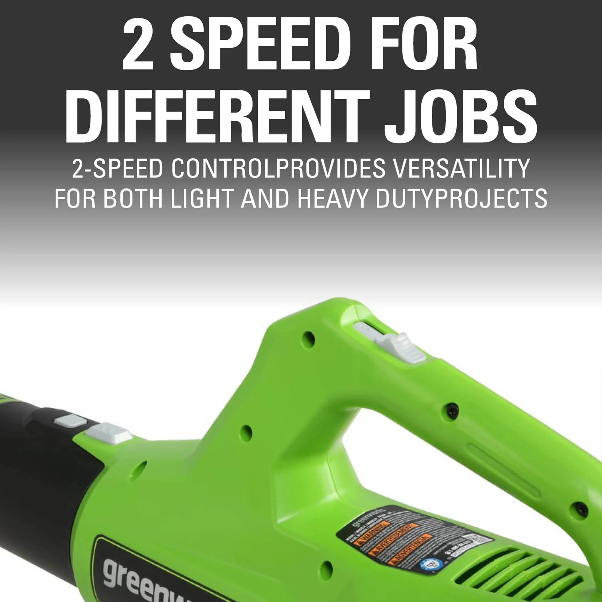40V 16" Cordless Battery Push Mower 3pc Combo Kit, 4Ah Battery, 2Ah Battery and Charger - Image 5