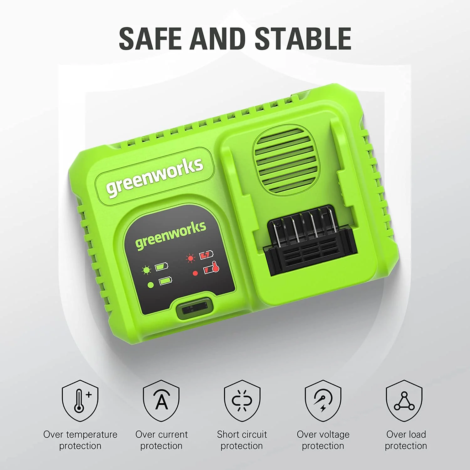 40V 2.5 Ah Batteries and Charger Combo Kit - Image 13