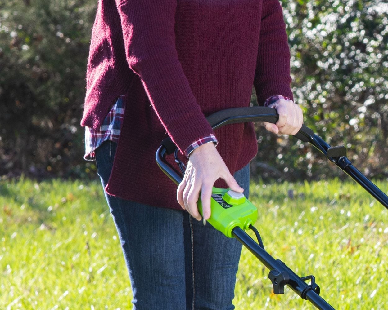 40V 20" Cordless Battery Push Lawn Mower 3PC Combo Kit, (1) 5.0Ah Battery: (1) 2.0 Ah Battery and (2) Chargers - Image 3