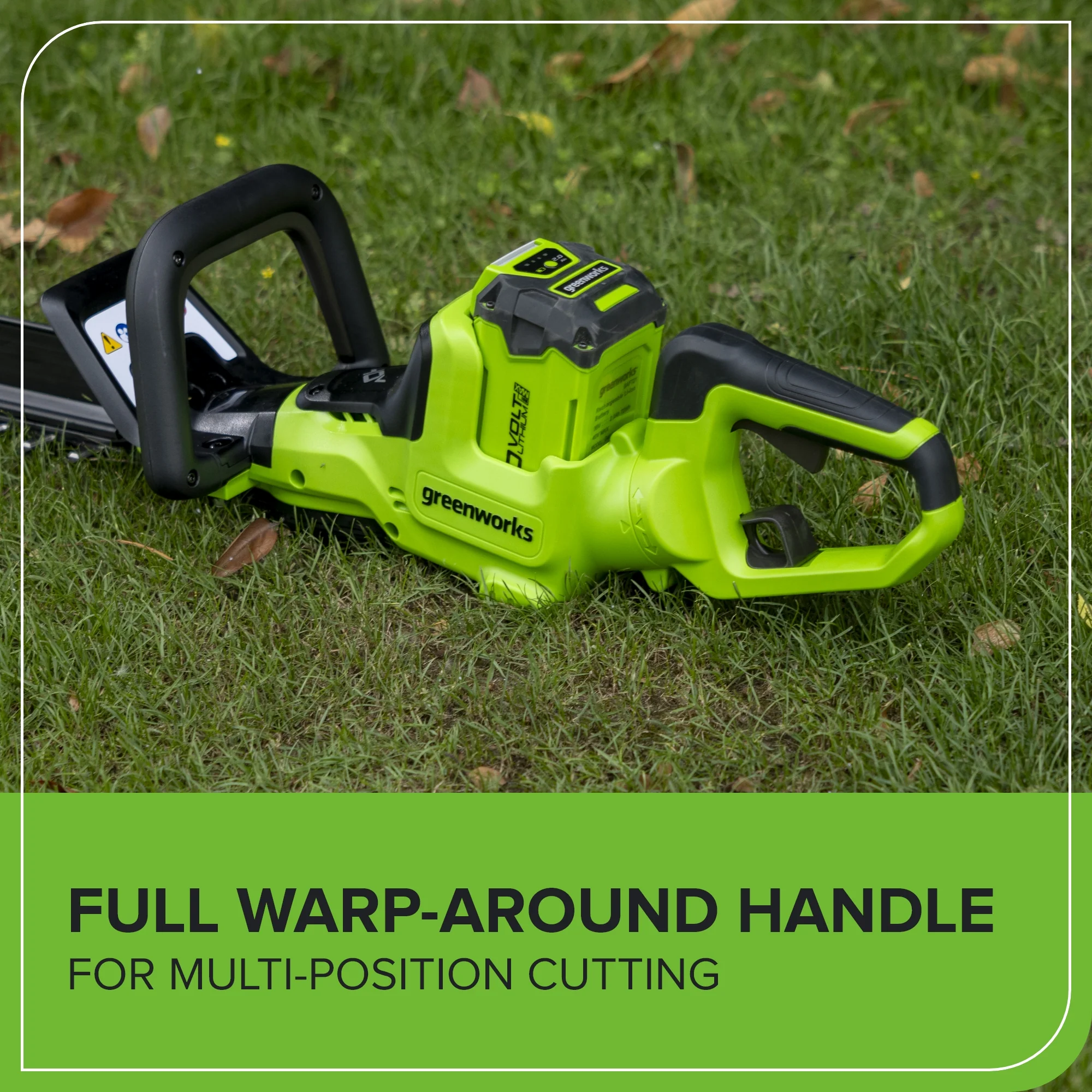 40V 26" Cordless Battery Hedge Trimmer (Tool Only) - Image 9
