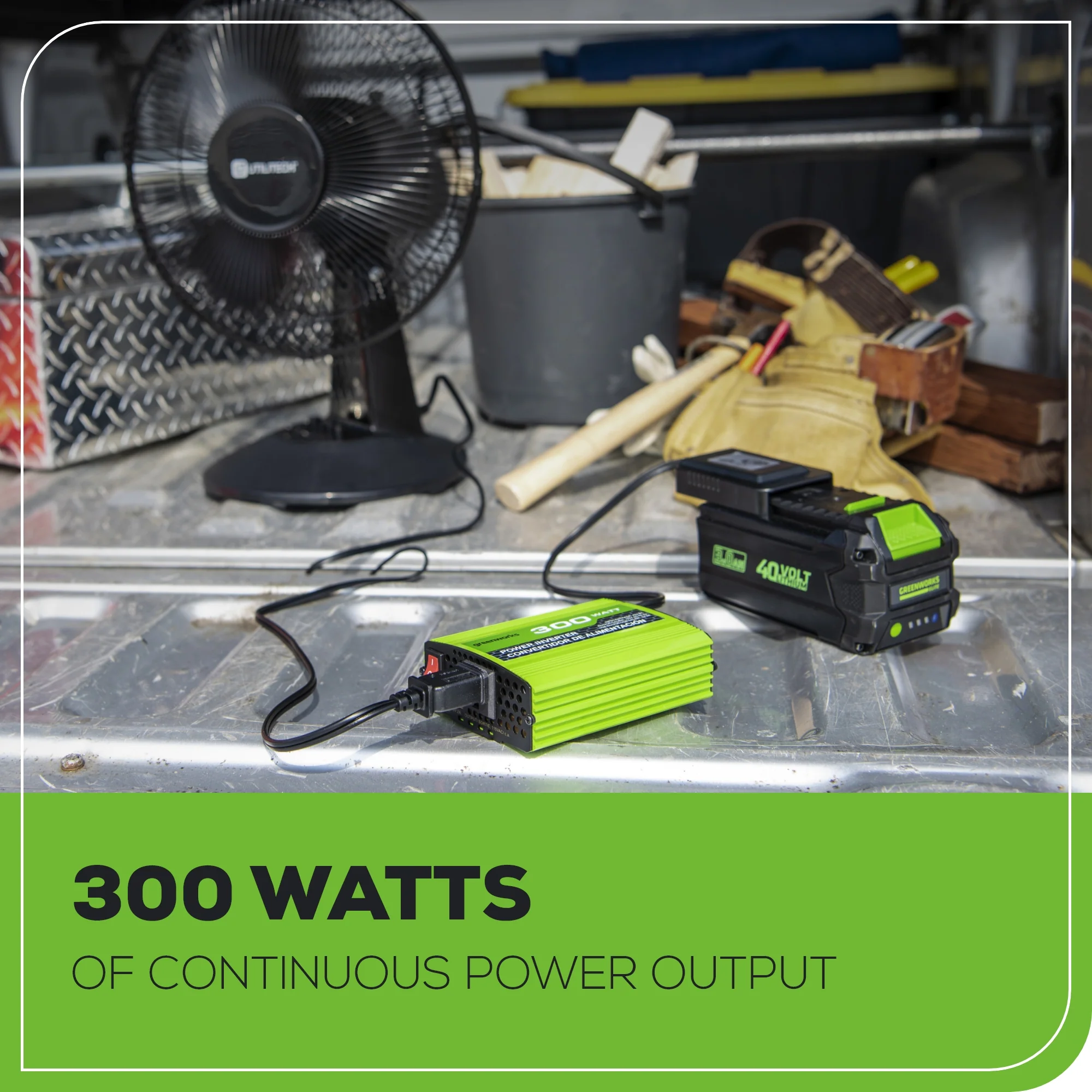 40V 300 Watt Power Inverter (Tool Only) - Image 4