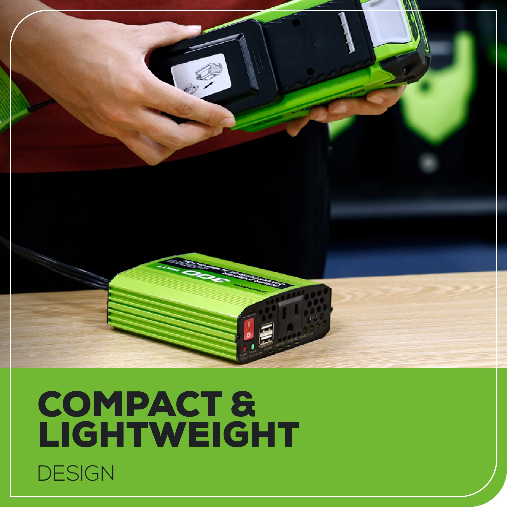 40V 300 Watt Power Inverter (Tool Only) - Image 9