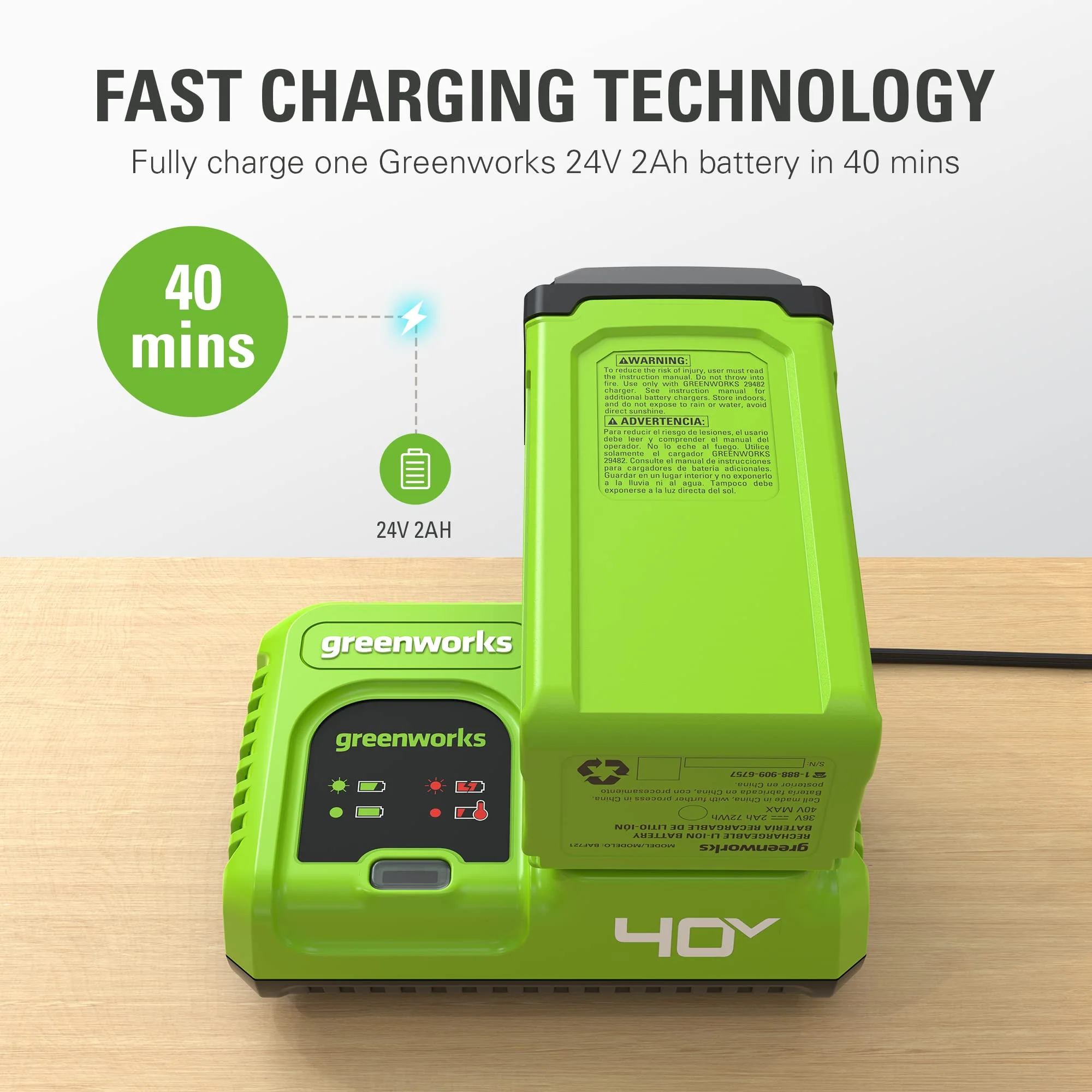 40V 5A Rapid Charger - Image 5