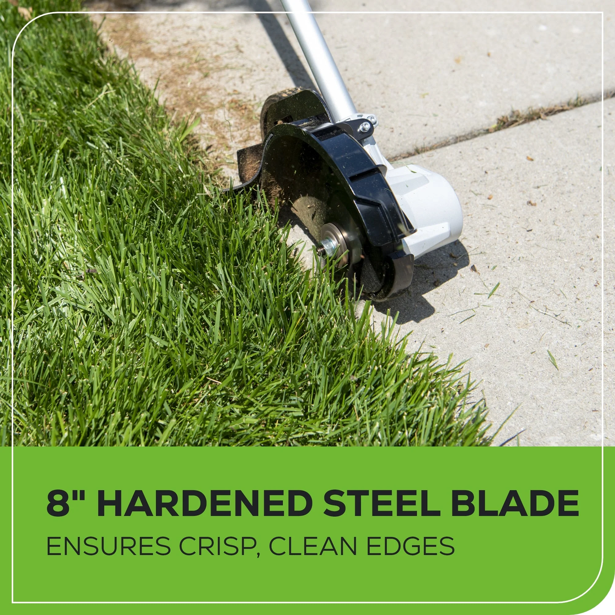 40V 8" Cordless Battery Edger and 12" String Trimmer Combo Kit w 4.0 Ah Battery and Charger - Image 6
